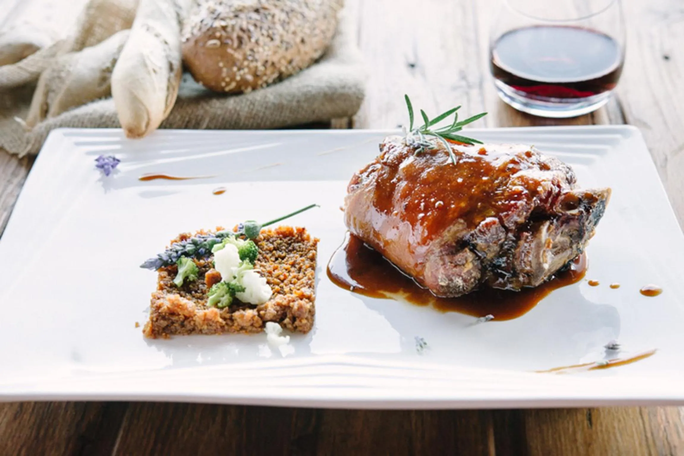 Food close-up in La Casona del Patio