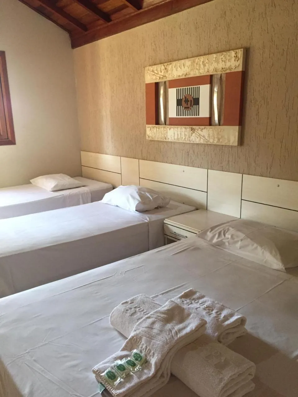 Bed in Pousada Faruk