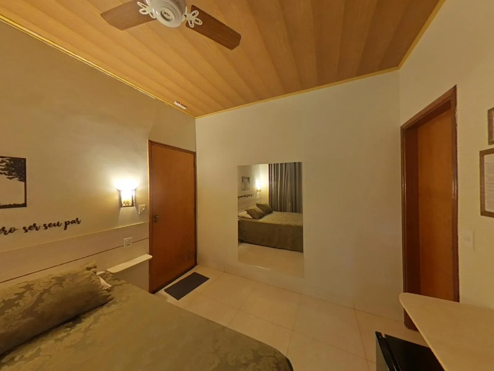 Bedroom, Bed in Pousada Faruk