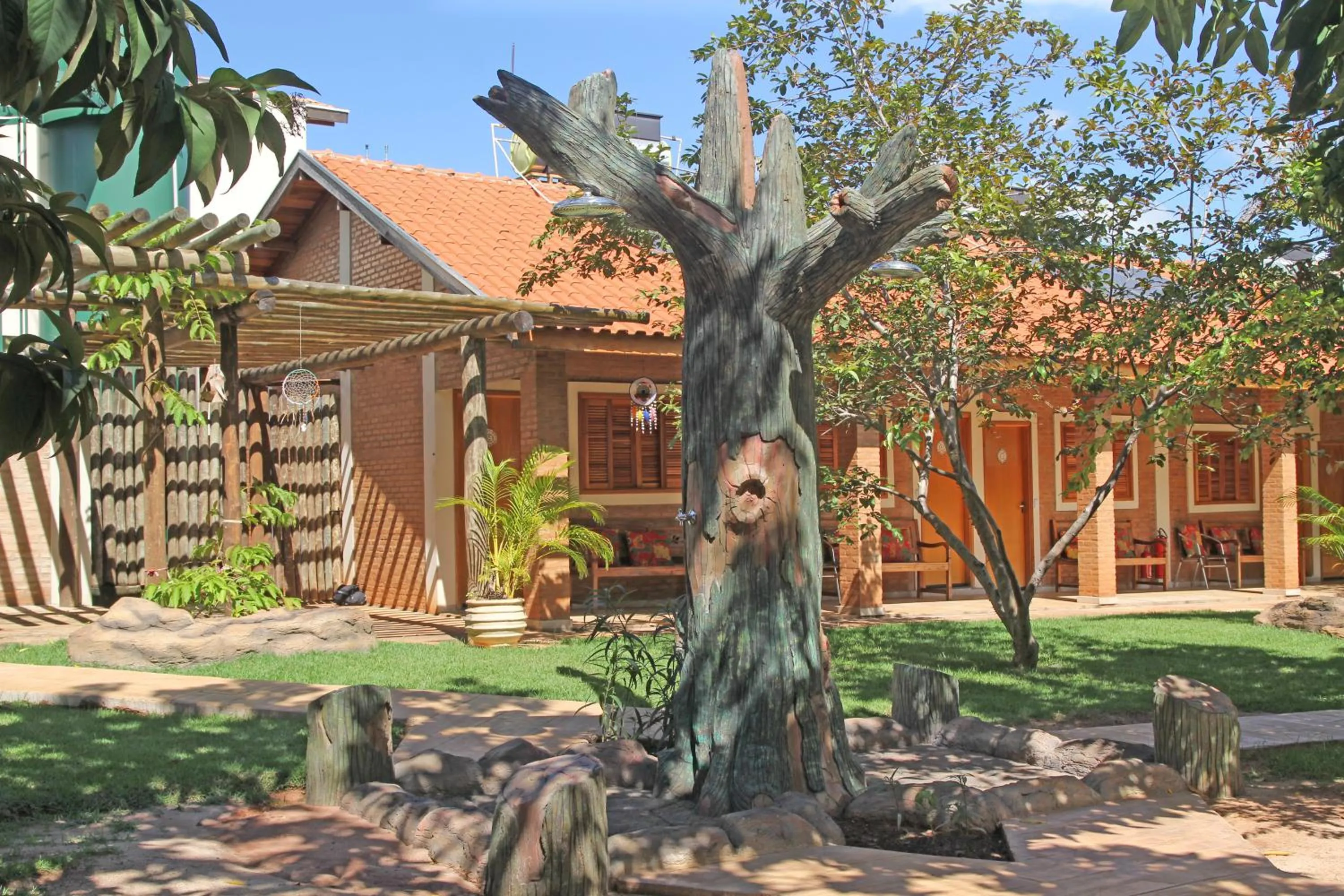 Garden in Pousada Faruk