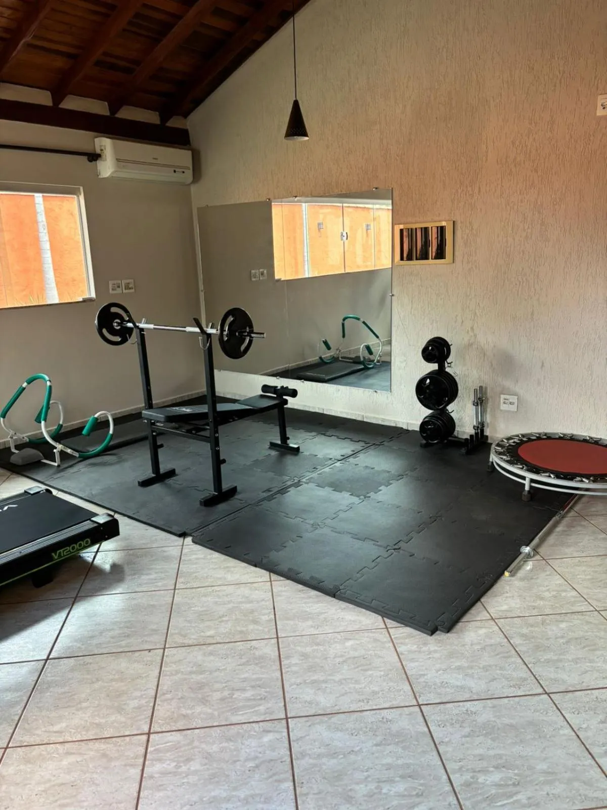 Fitness centre/facilities in Pousada Faruk