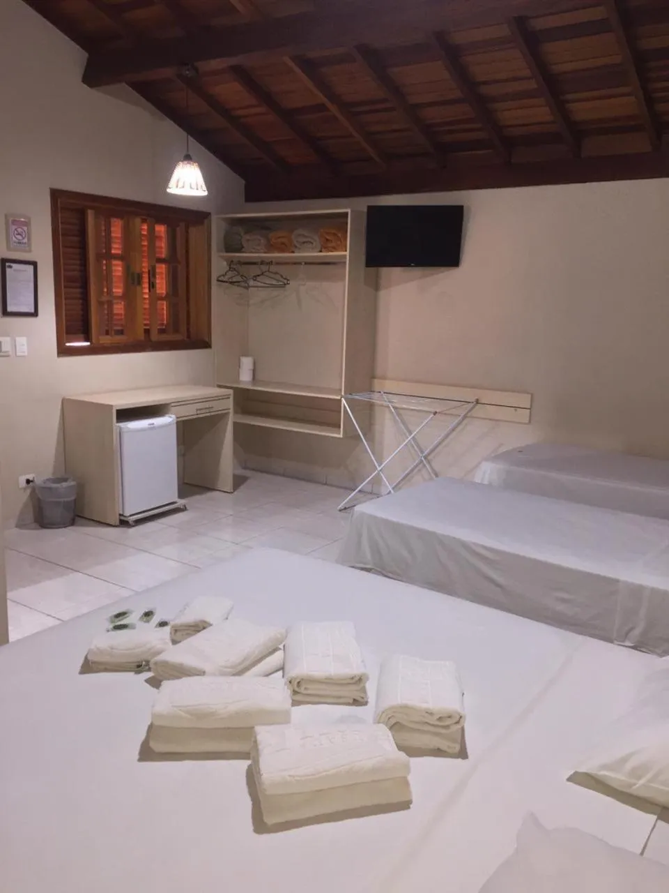 Bed in Pousada Faruk