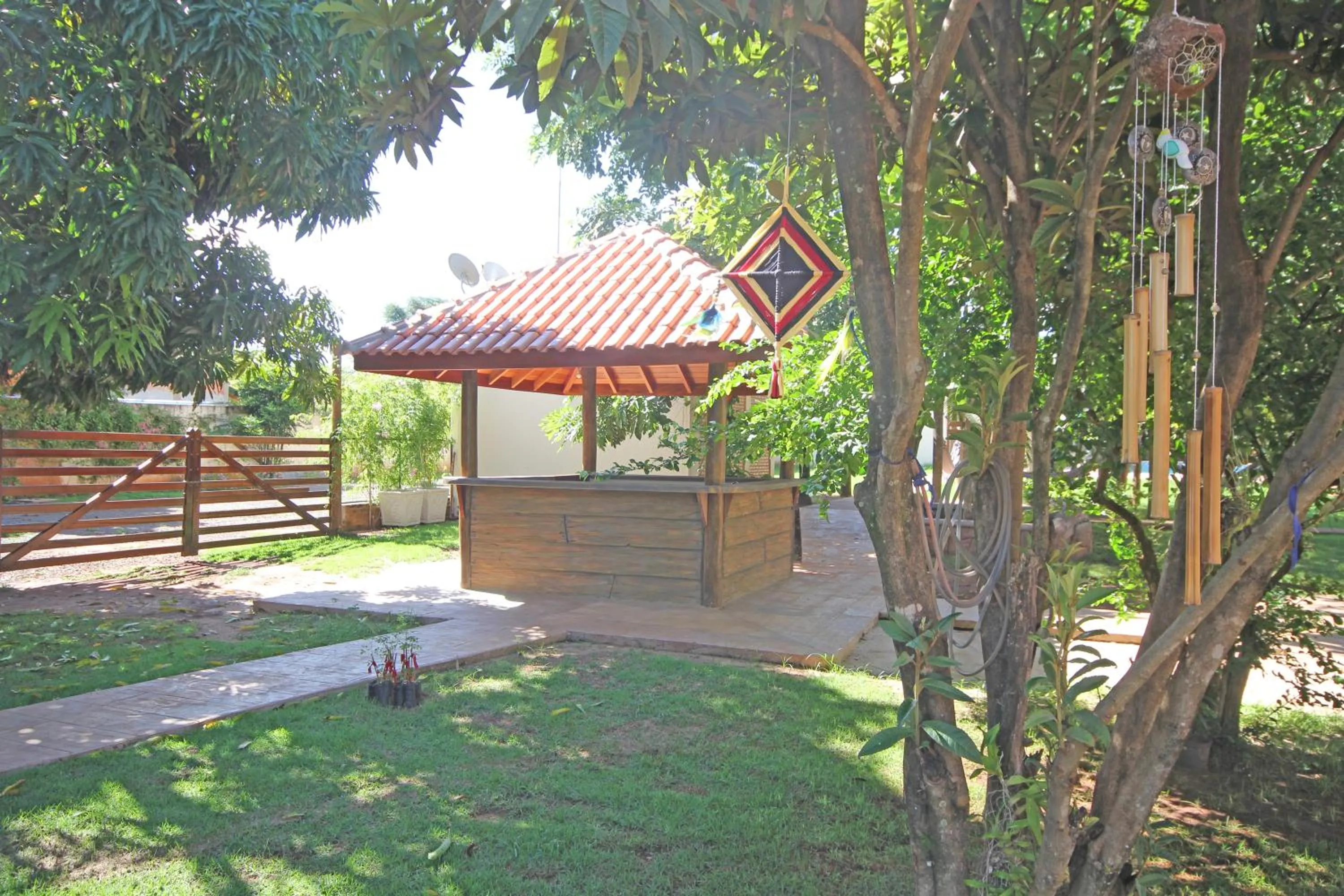 Garden in Pousada Faruk