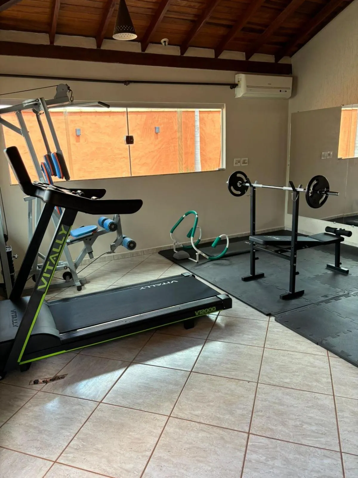 Fitness centre/facilities in Pousada Faruk