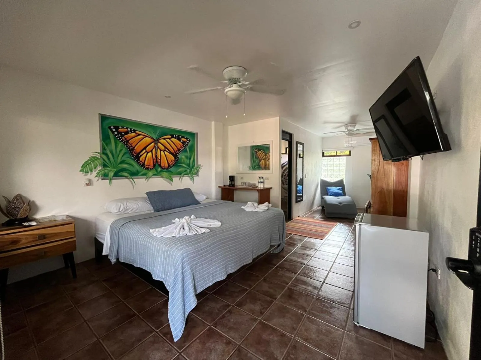 Bed in La Sirena Playa Jacó