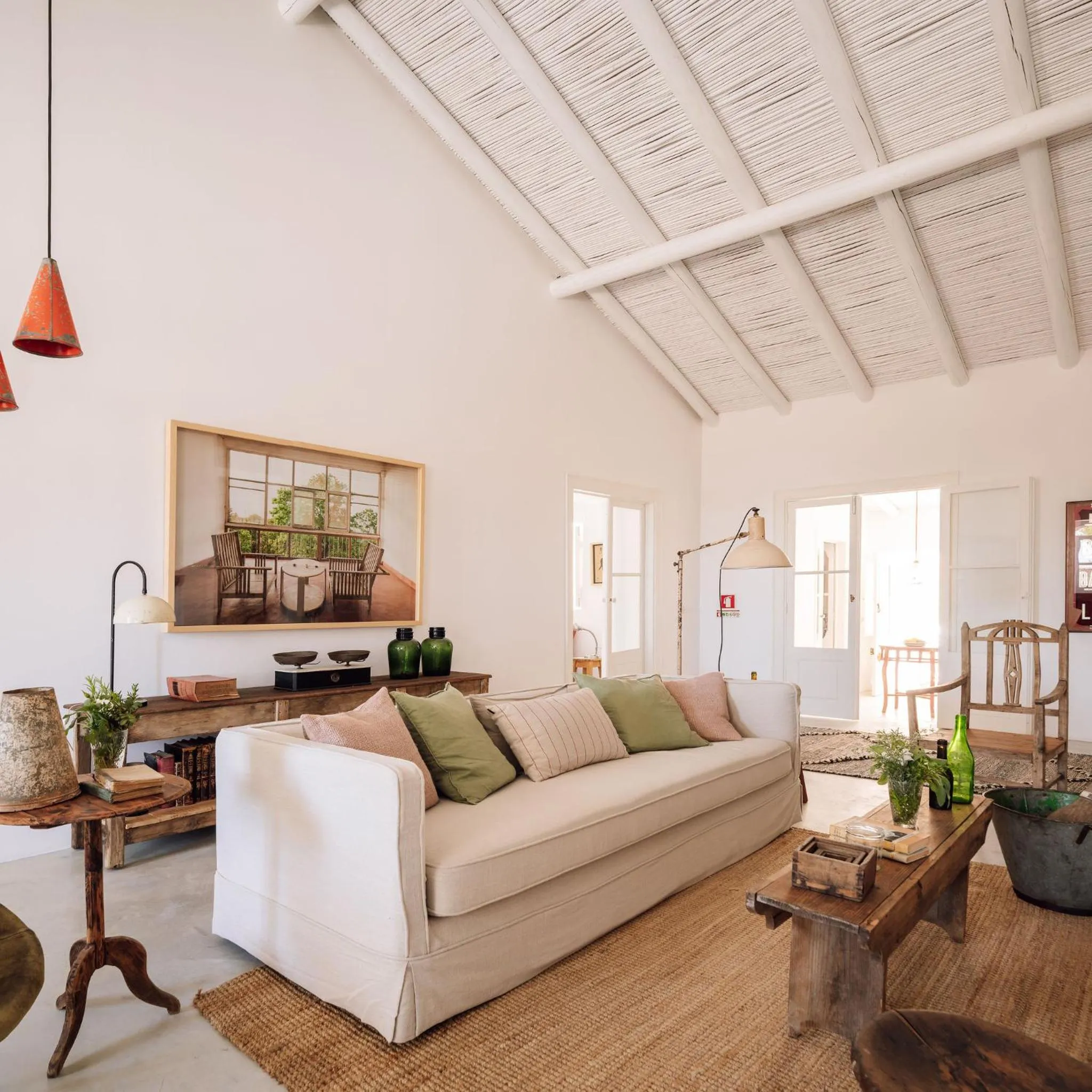 Living room in Hospedaria