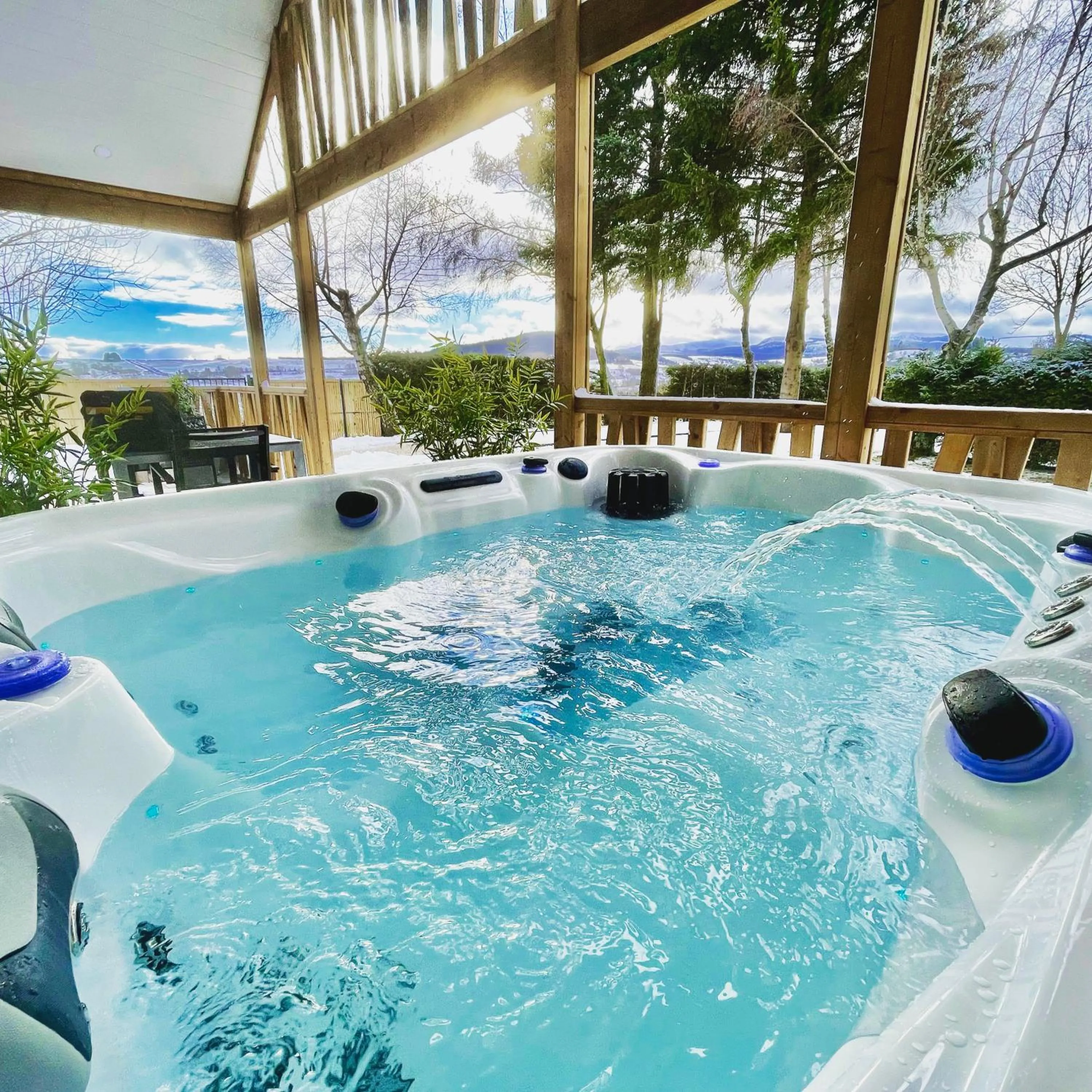 Hot Tub in Domaine les 2 Mondes