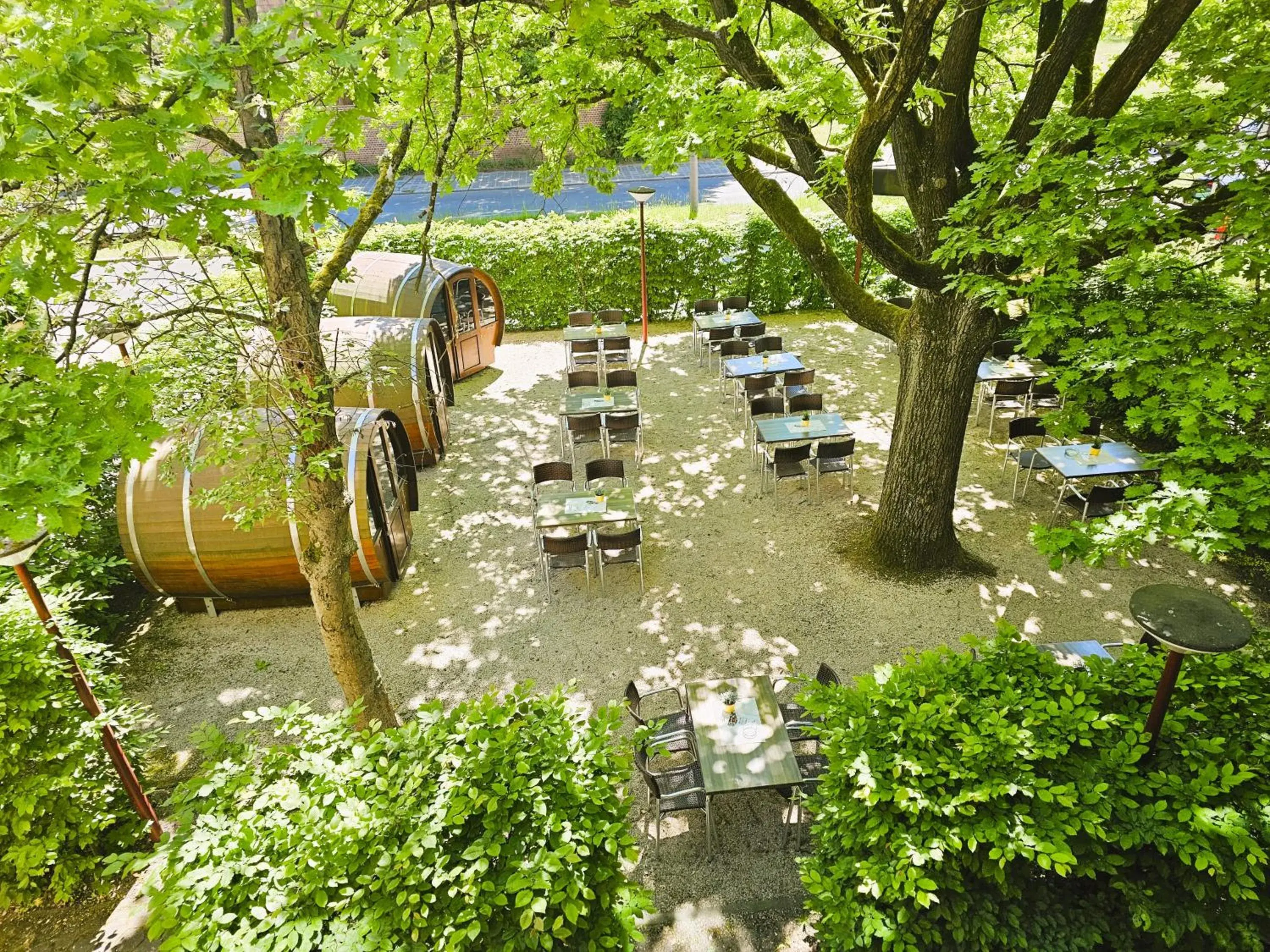 Garden view in Arvena Park Hotel Garden view in Arvena Park Hotel