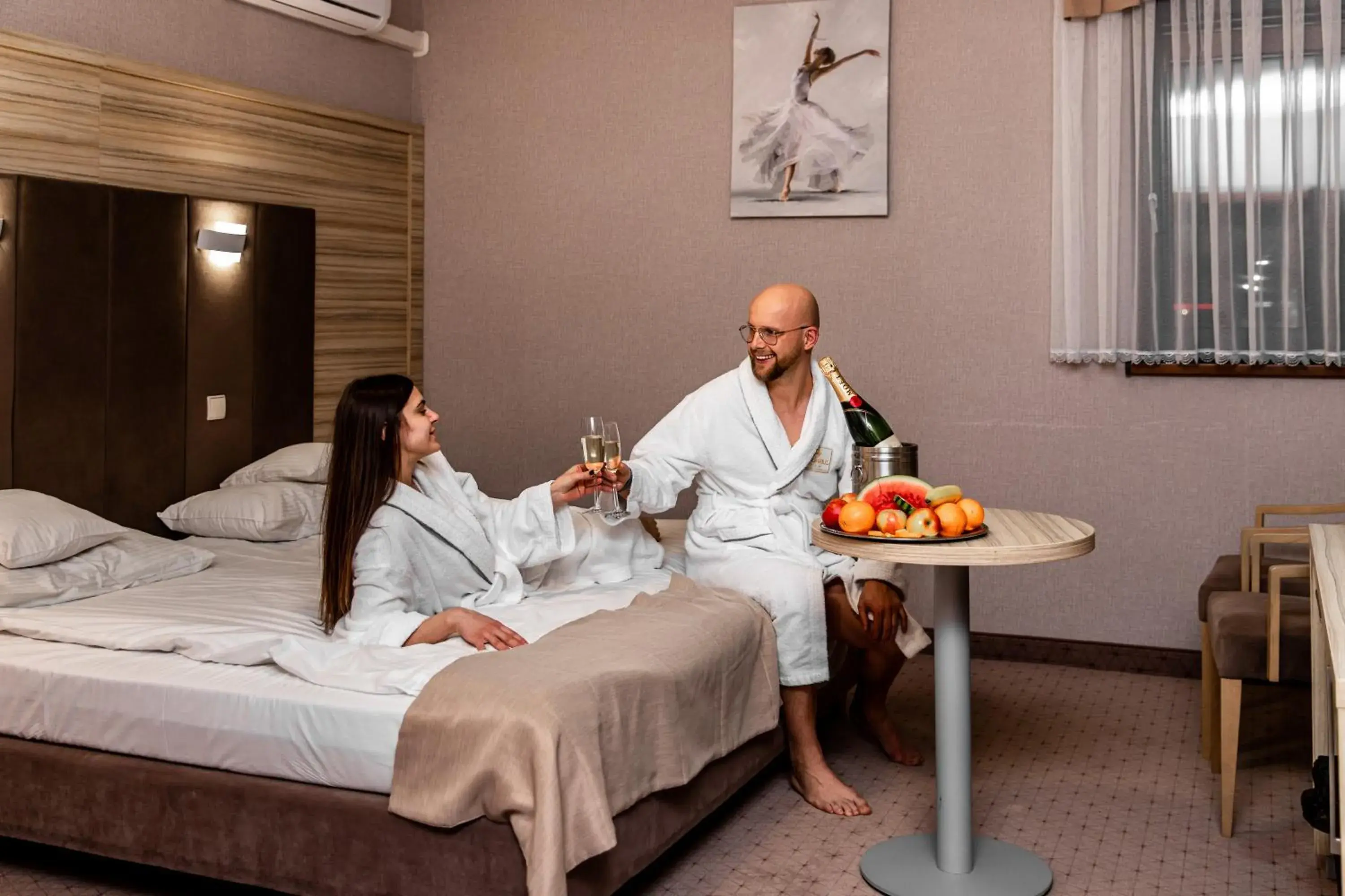 Deluxe Double Room in Hotel Aquarius Restaurant Wellness Spa Deluxe Double Room in Hotel Aquarius Restaurant Wellness Spa