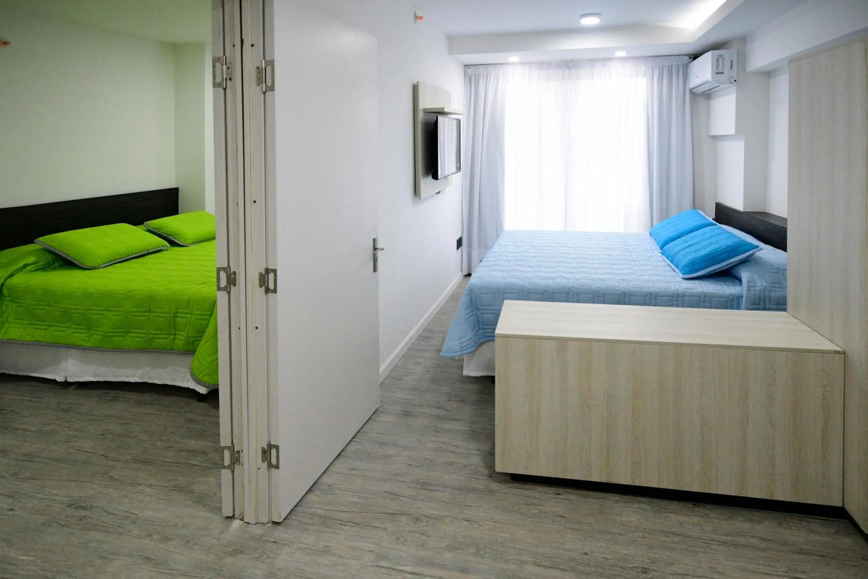 Bedroom, Bed in Quijano Hotel - Aparts & Suites