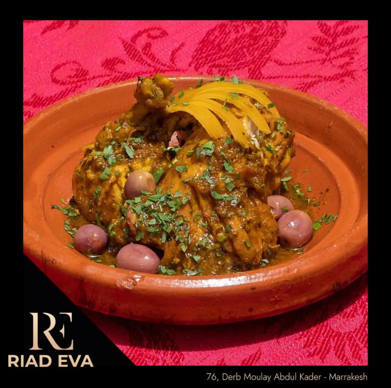Restaurant/places to eat in Riad Eva