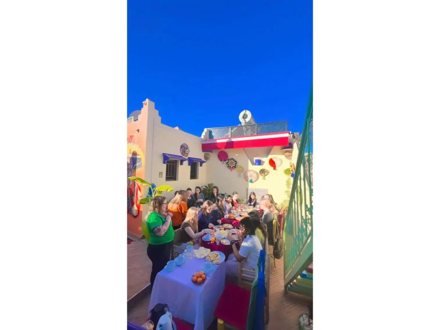 Restaurant/places to eat in Riad Eva