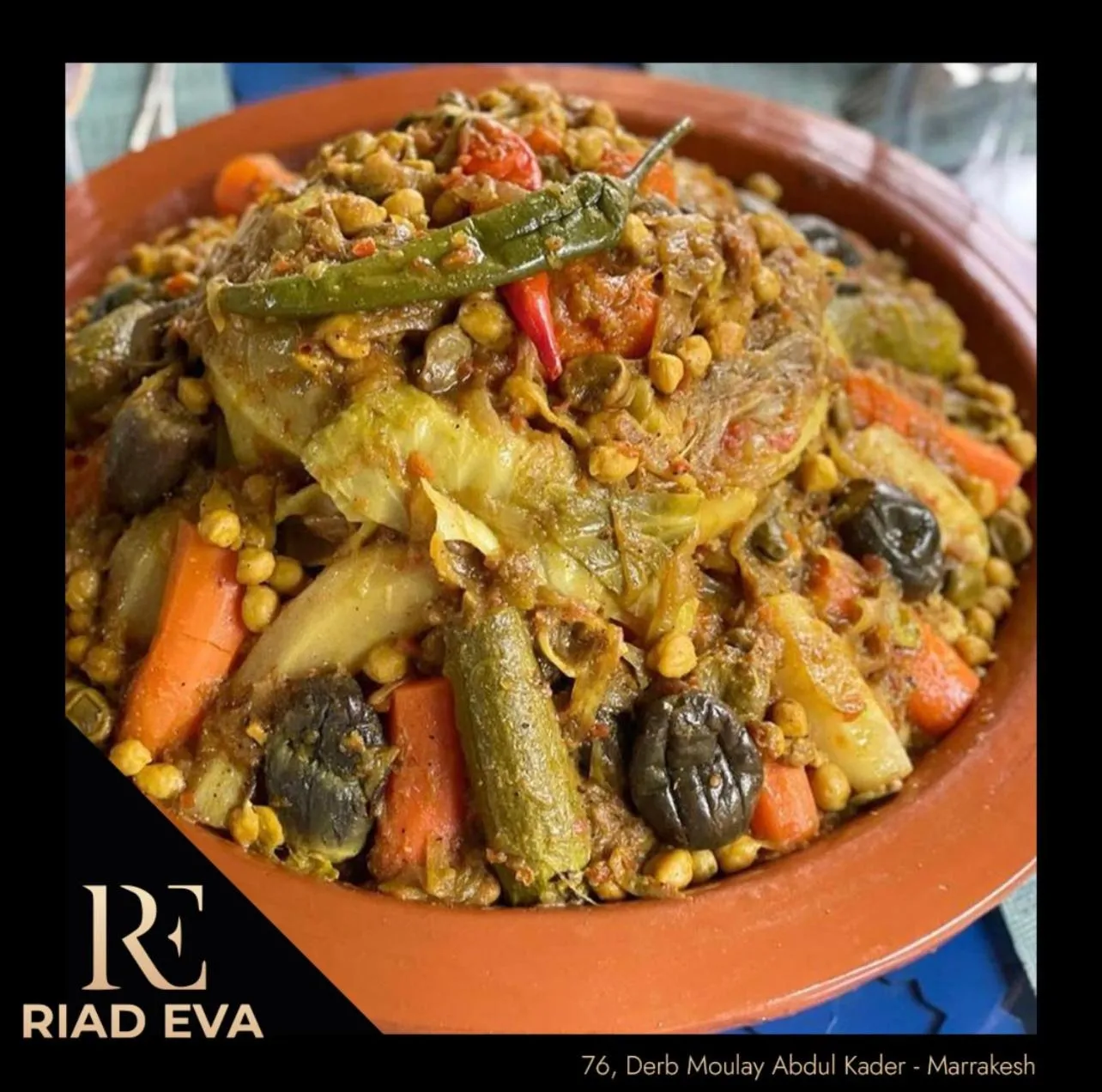 Food and drinks in Riad Eva