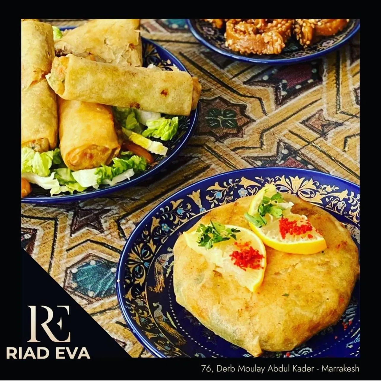 Food and drinks in Riad Eva