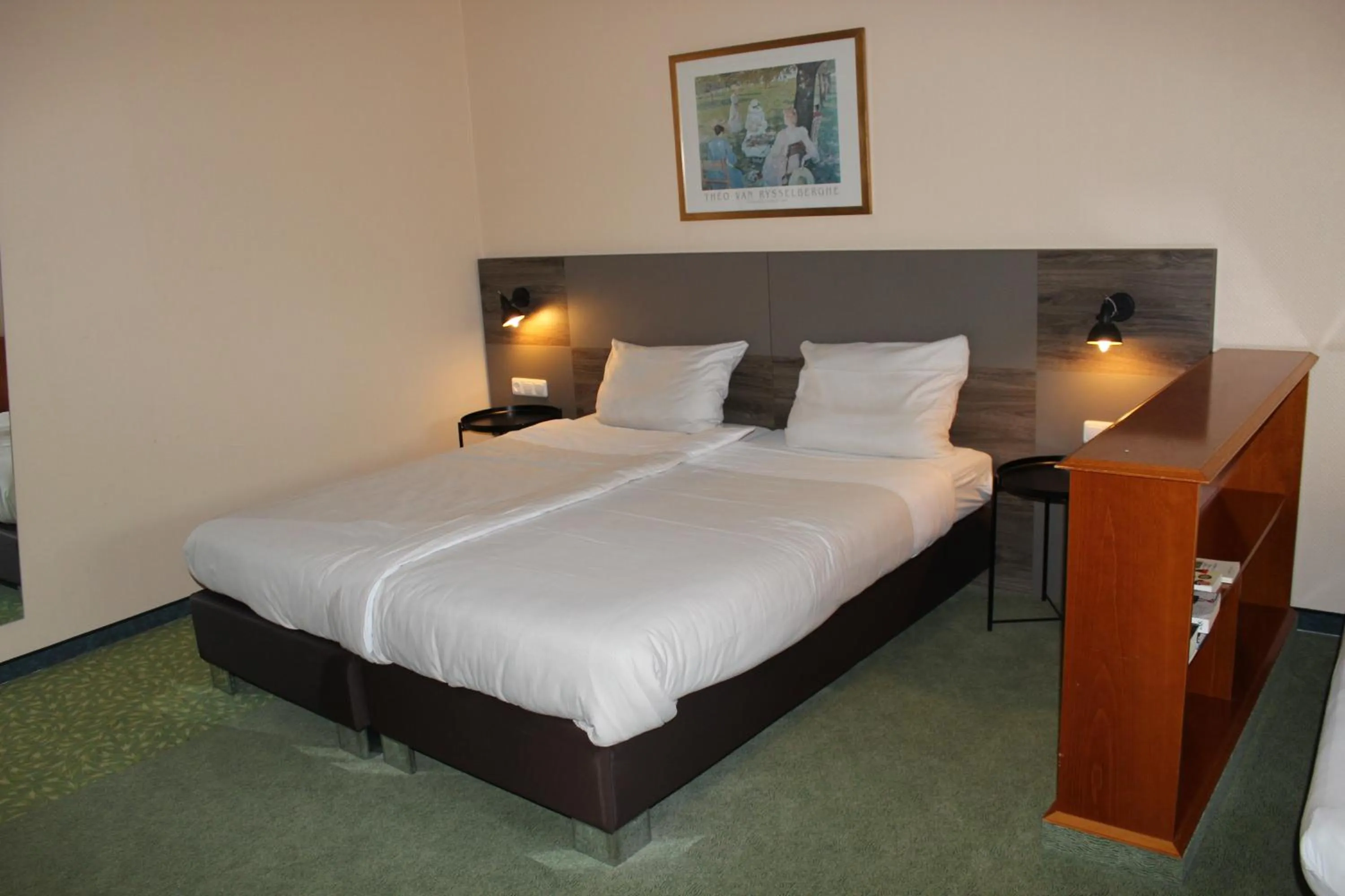 Bedroom, Bed in Hotel am Park