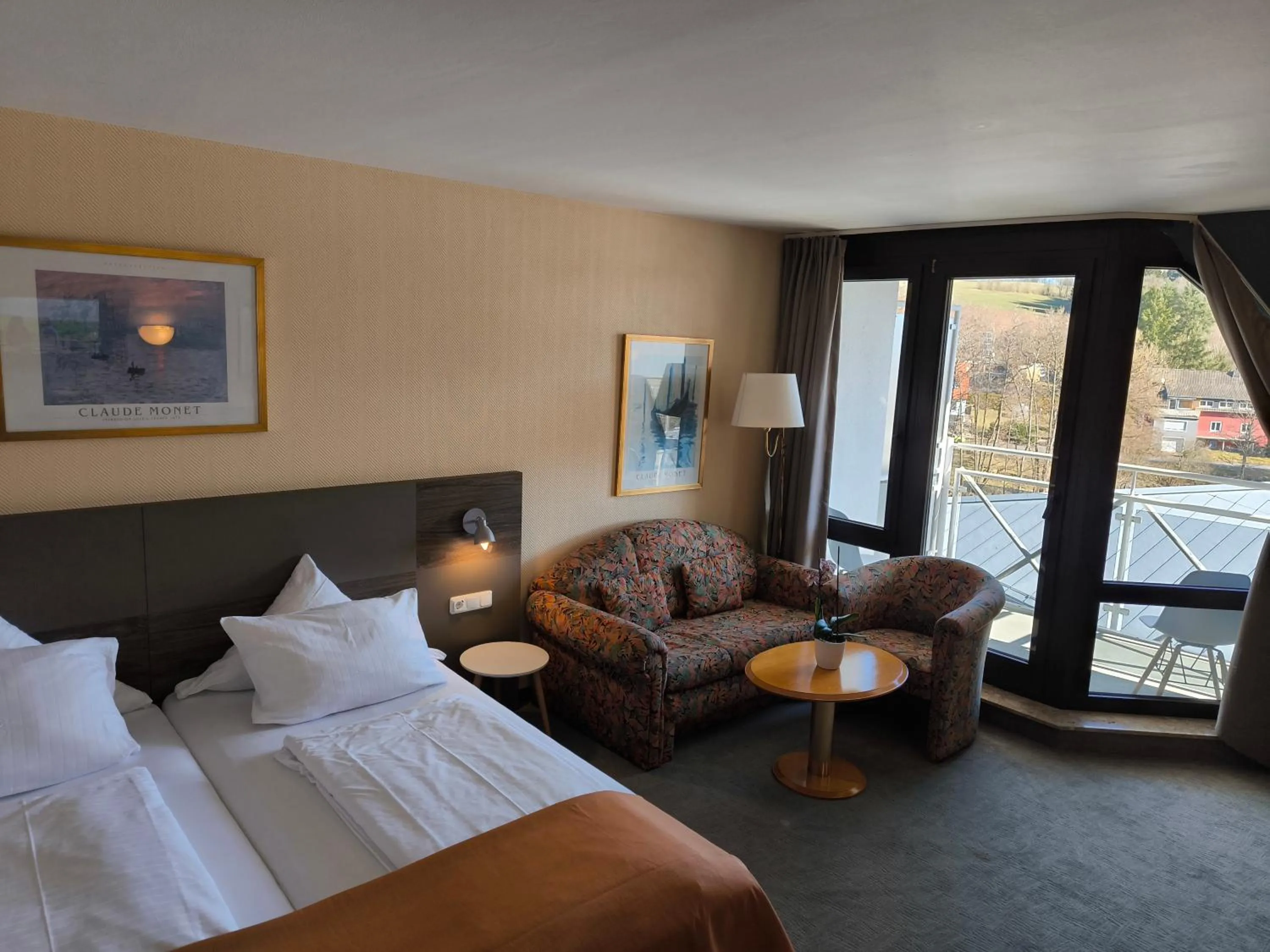 Photo of the whole room, Bed in Hotel am Park