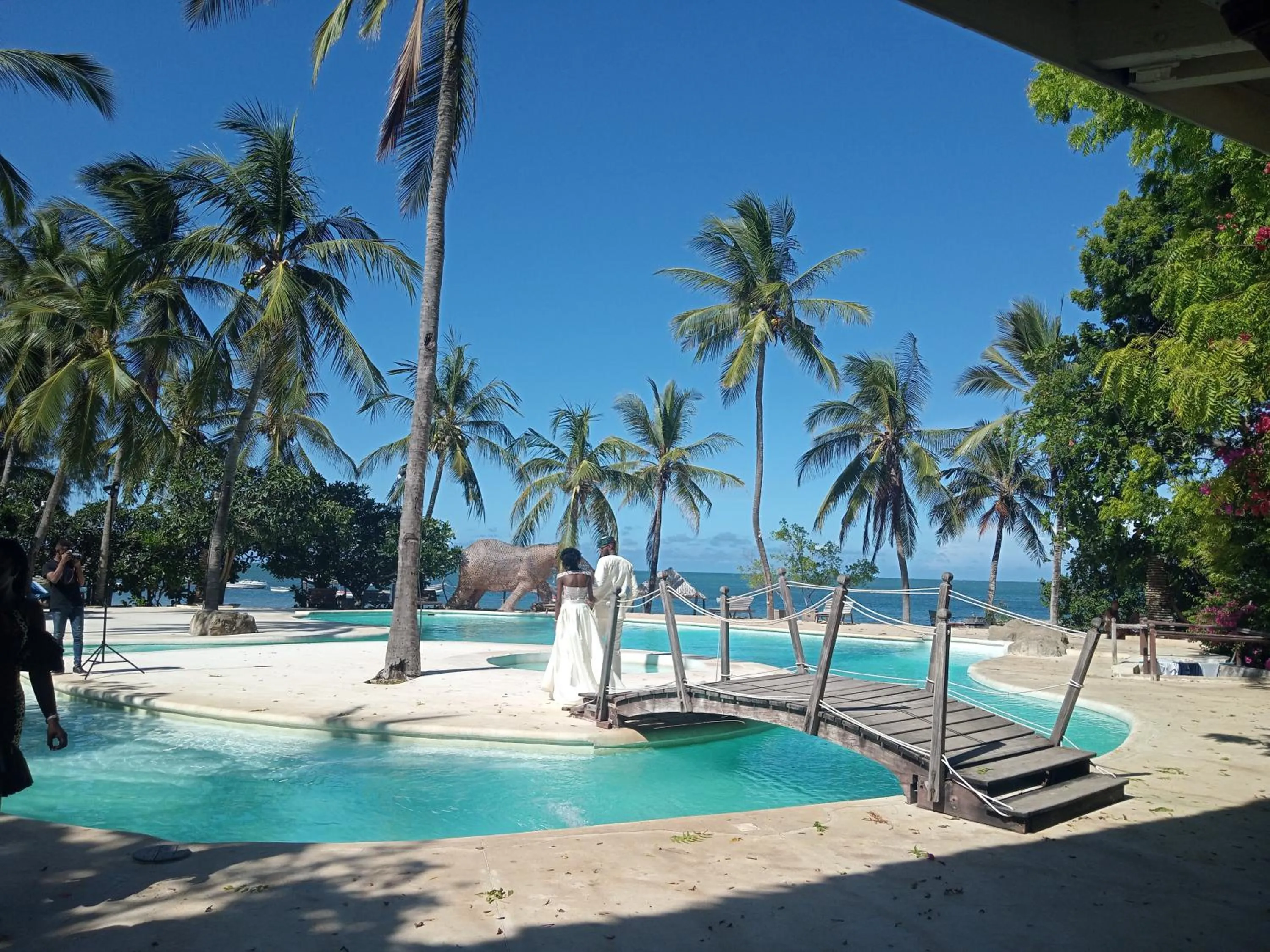 Swimming pool in White Elephant Sea Lodge