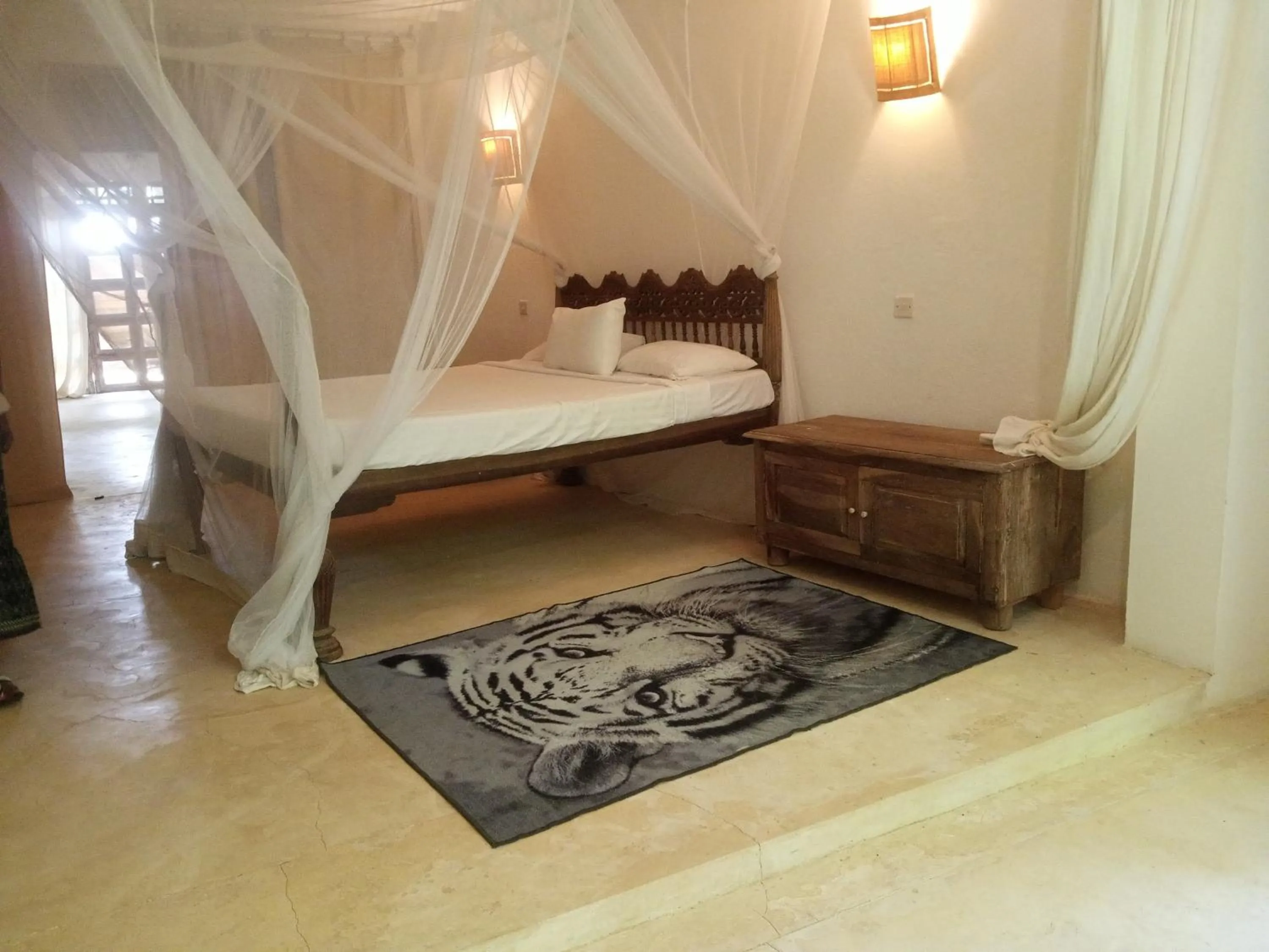 Bedroom, Bed in White Elephant Sea Lodge