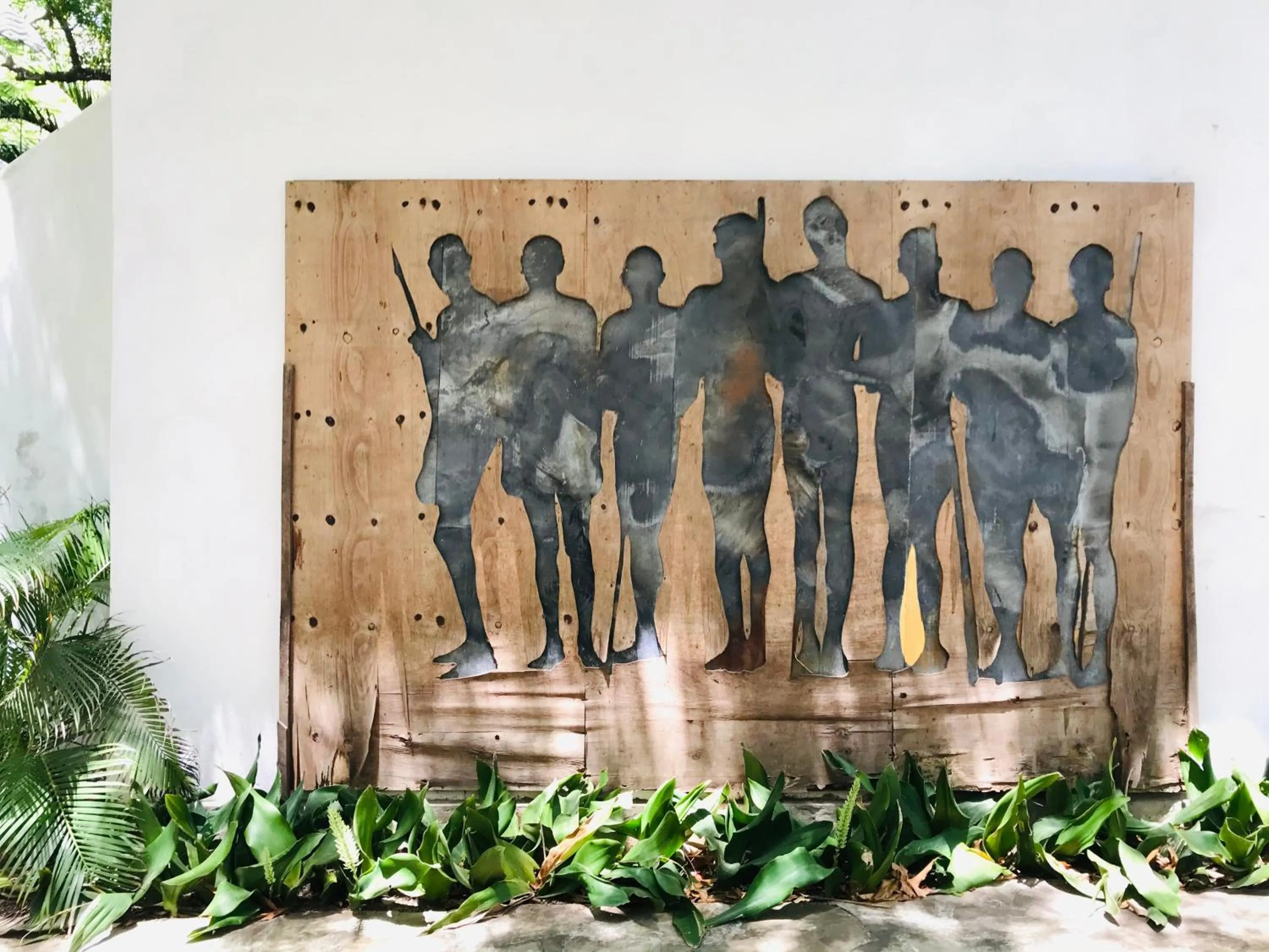 Garden in White Elephant Sea Lodge