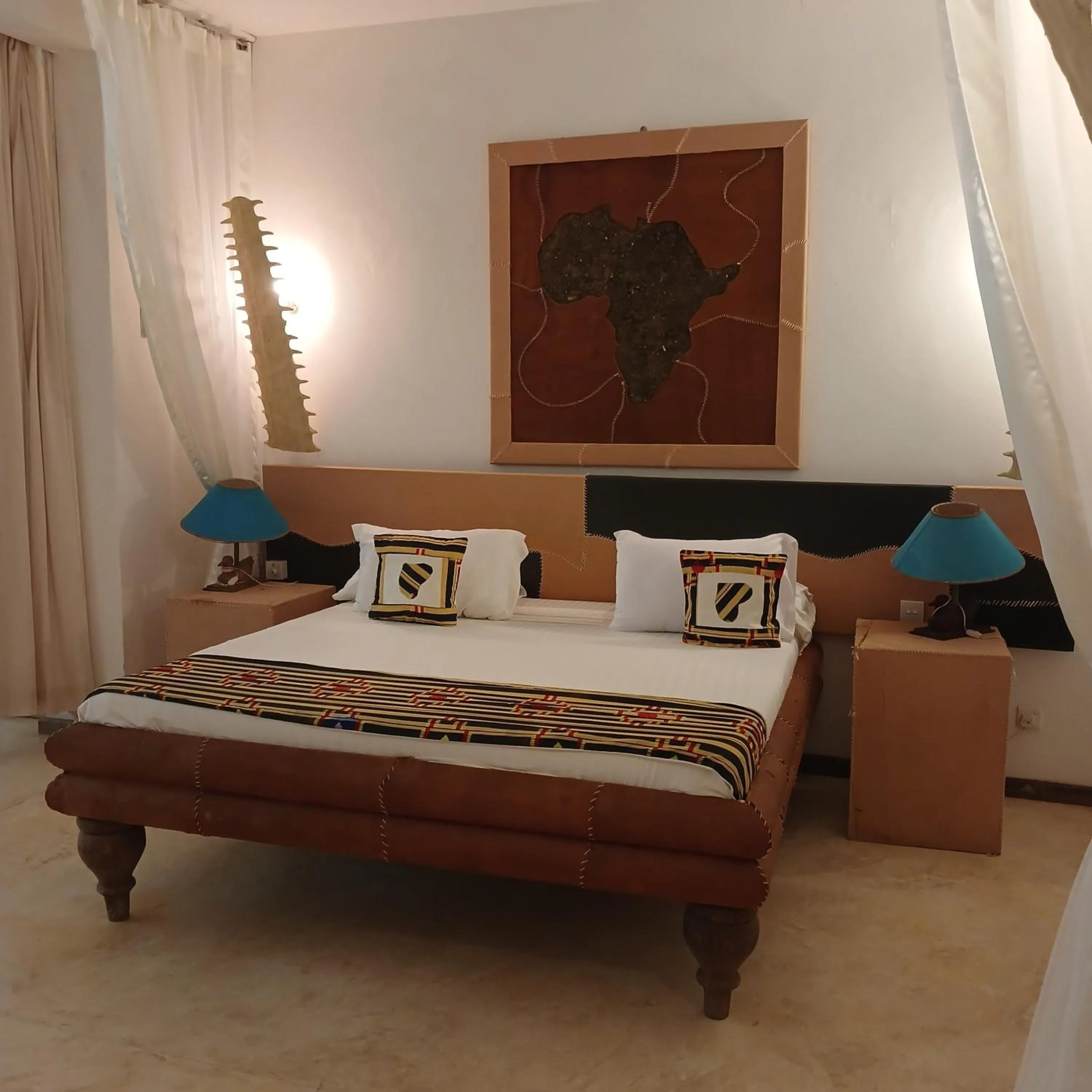 Bedroom, Bed in White Elephant Sea Lodge