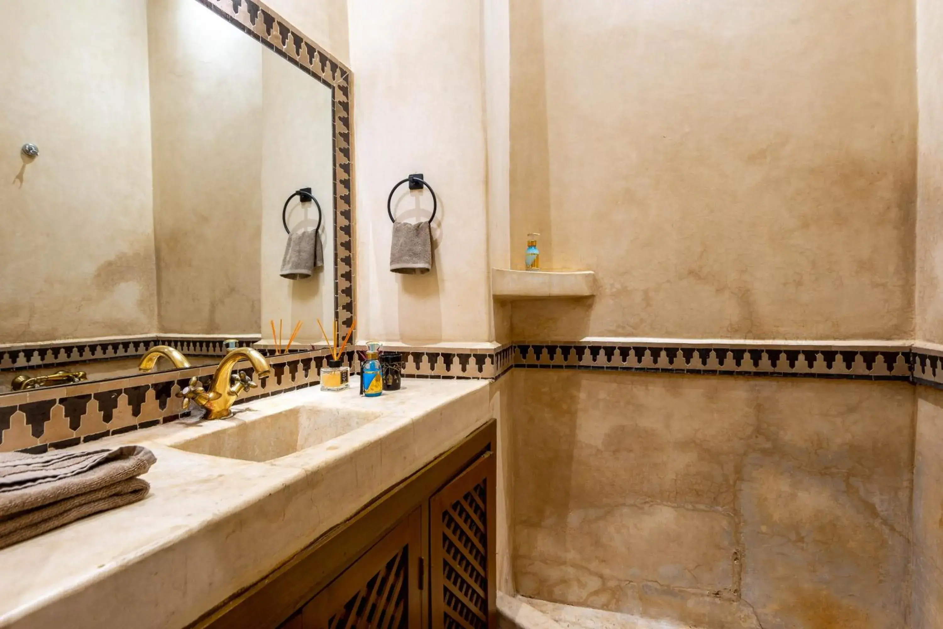 Bathroom in Riad La Croix Berbere De Luxe