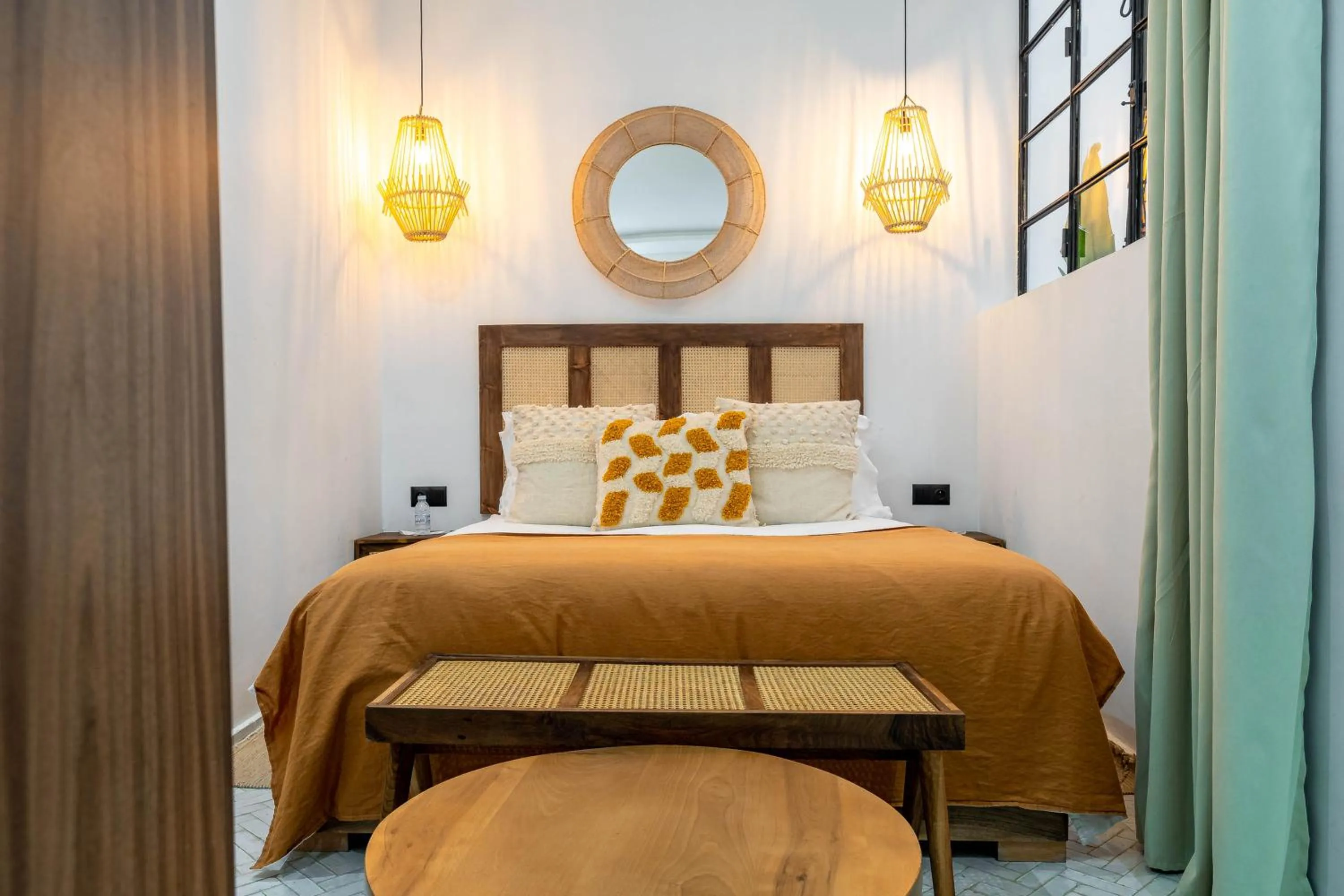 Bedroom, Bed in Riad La Croix Berbere Deluxe