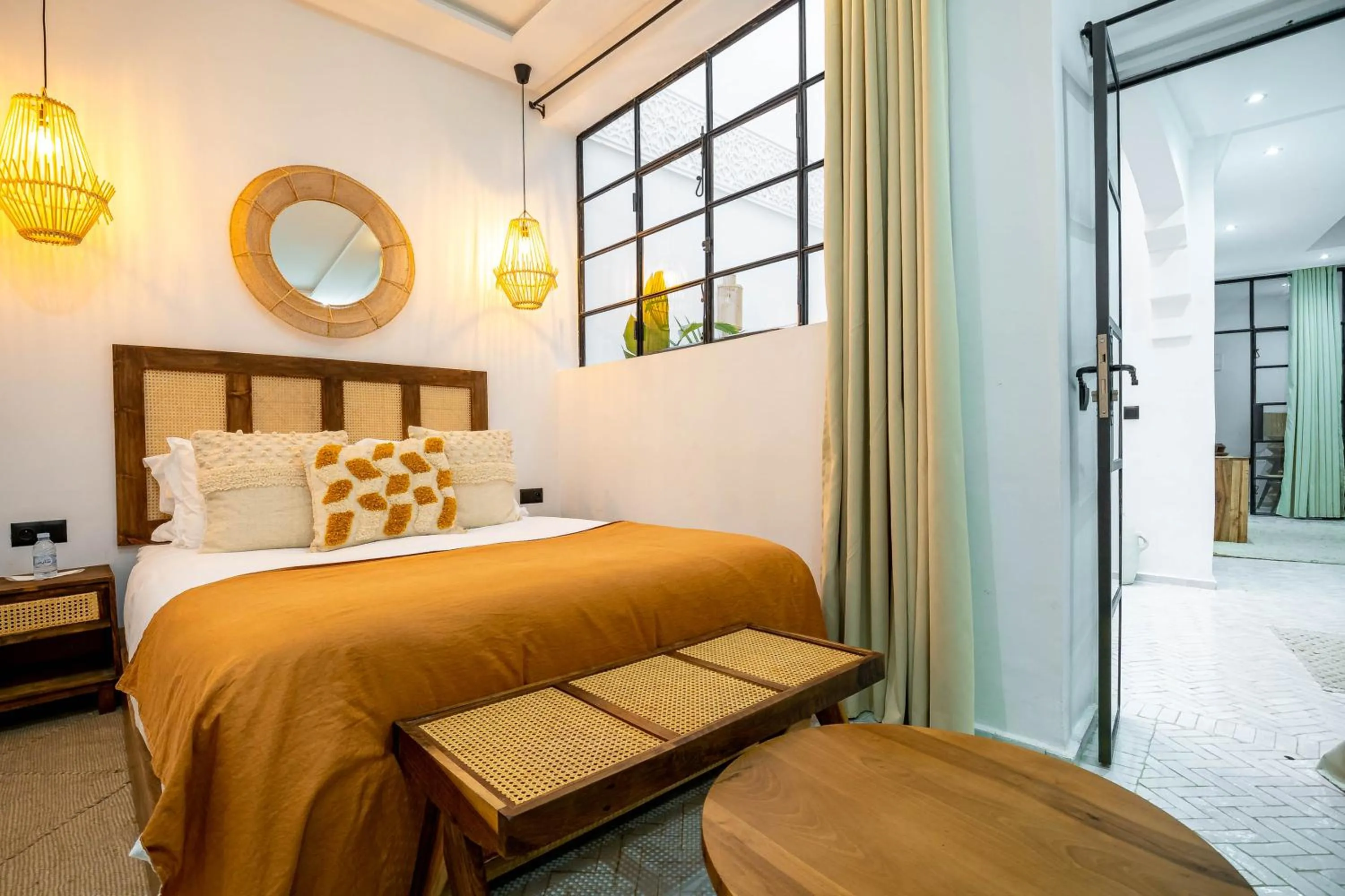 Photo of the whole room, Bed in Riad La Croix Berbere Deluxe