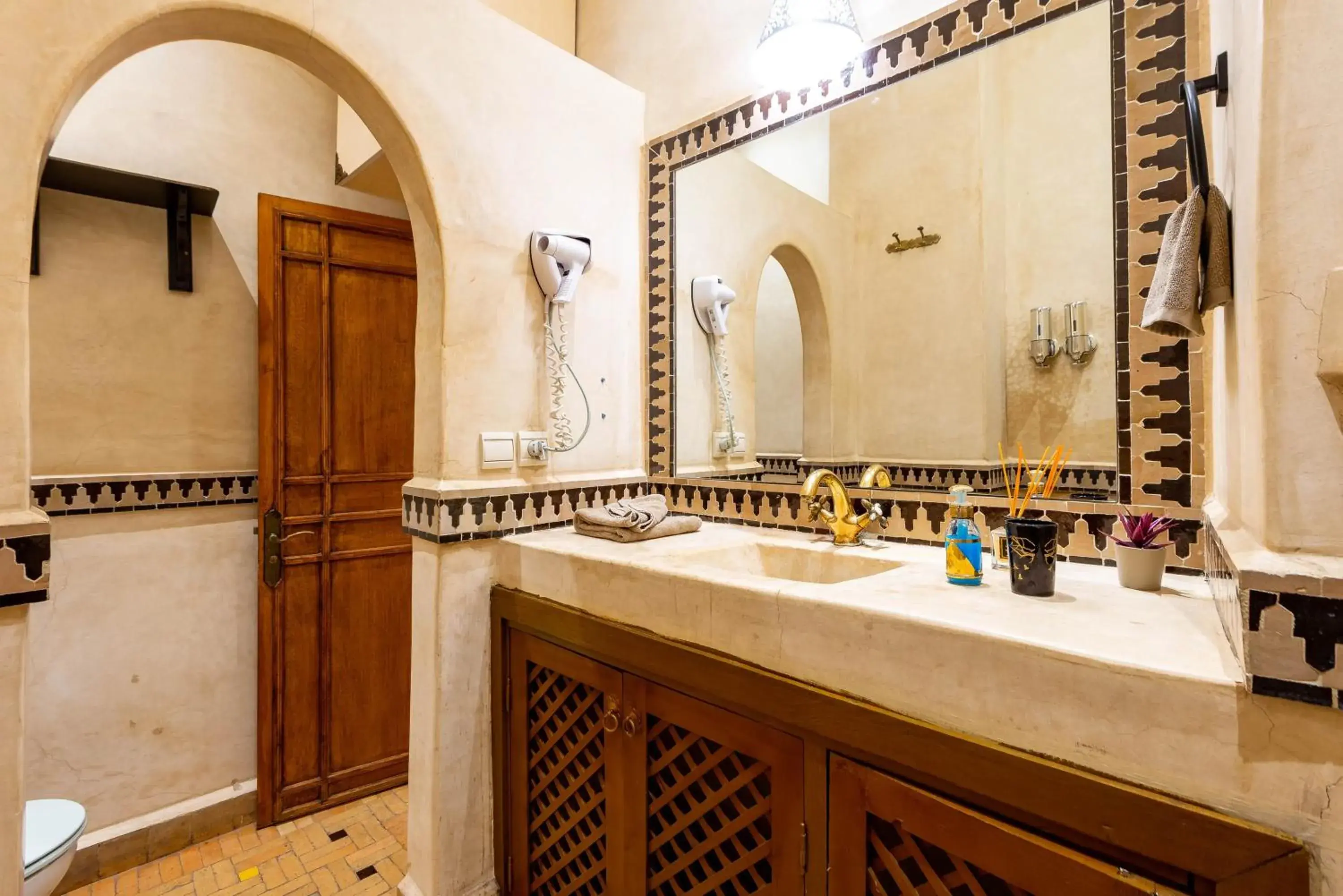 Bathroom in Riad La Croix Berbere De Luxe