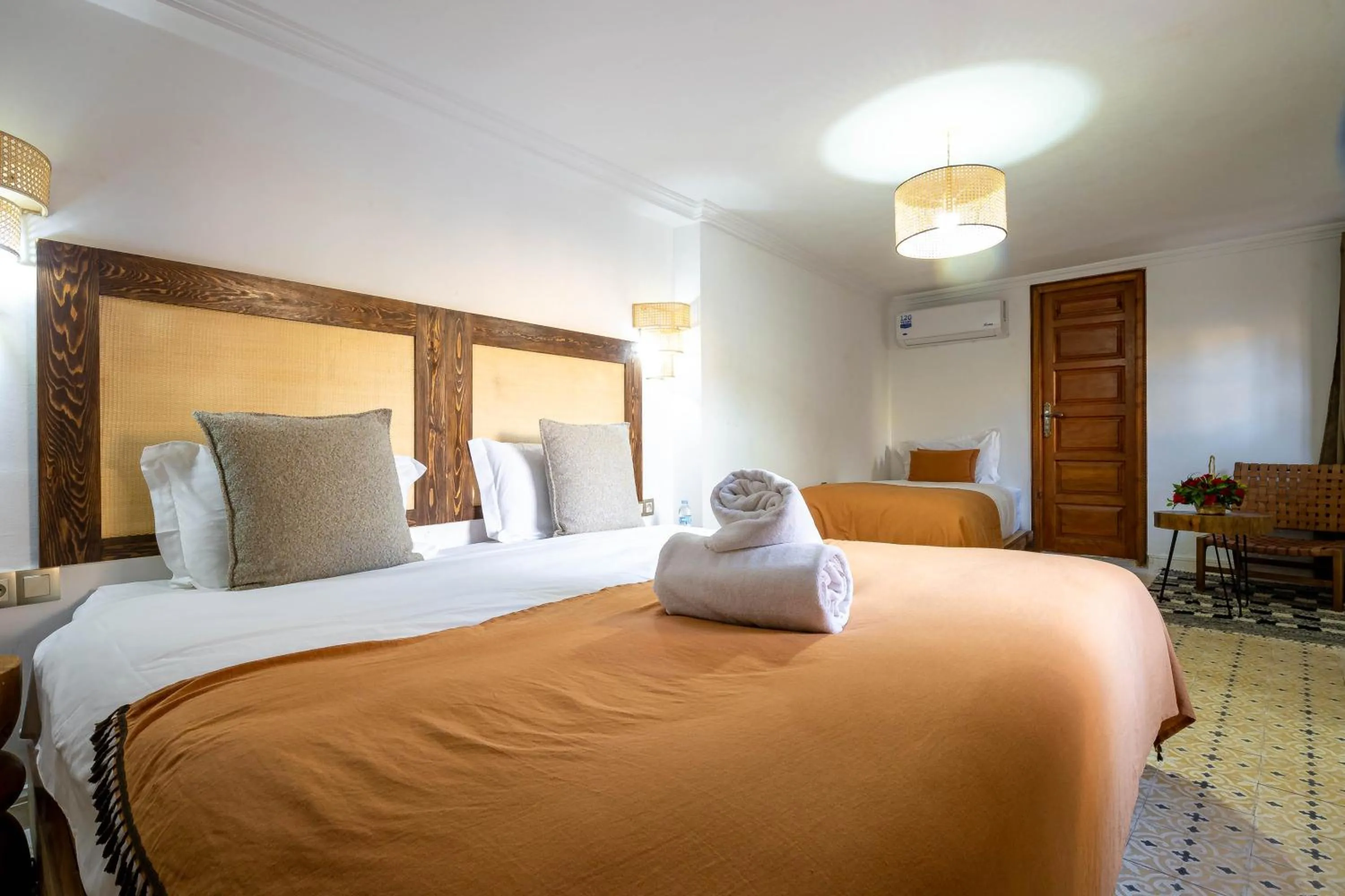 Photo of the whole room, Bed in Riad La Croix Berbere Deluxe