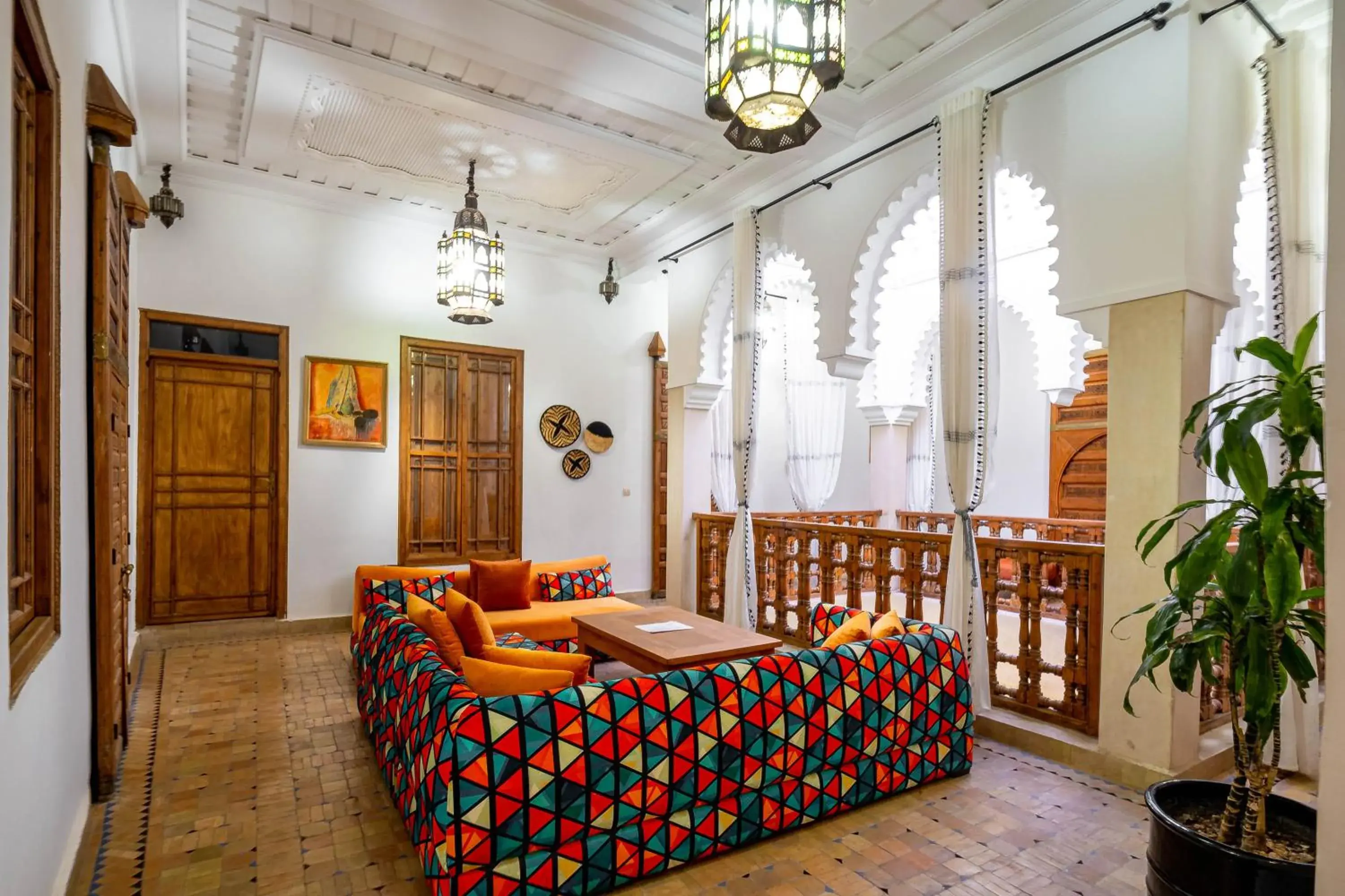 Property building, Bed in Riad La Croix Berbere Deluxe Property building, Bed in Riad La Croix Berbere Deluxe
