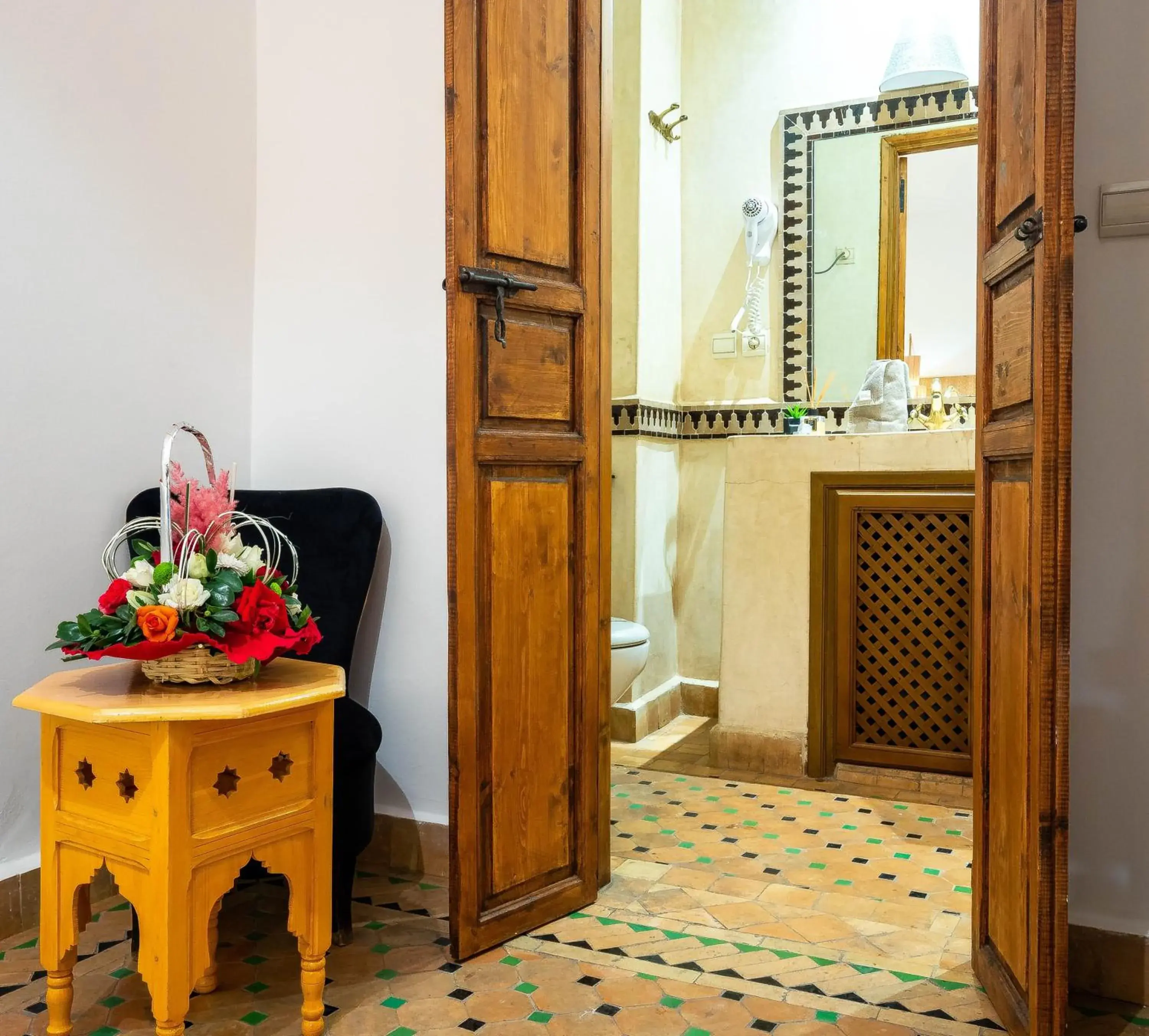 Bathroom in Riad La Croix Berbere De Luxe