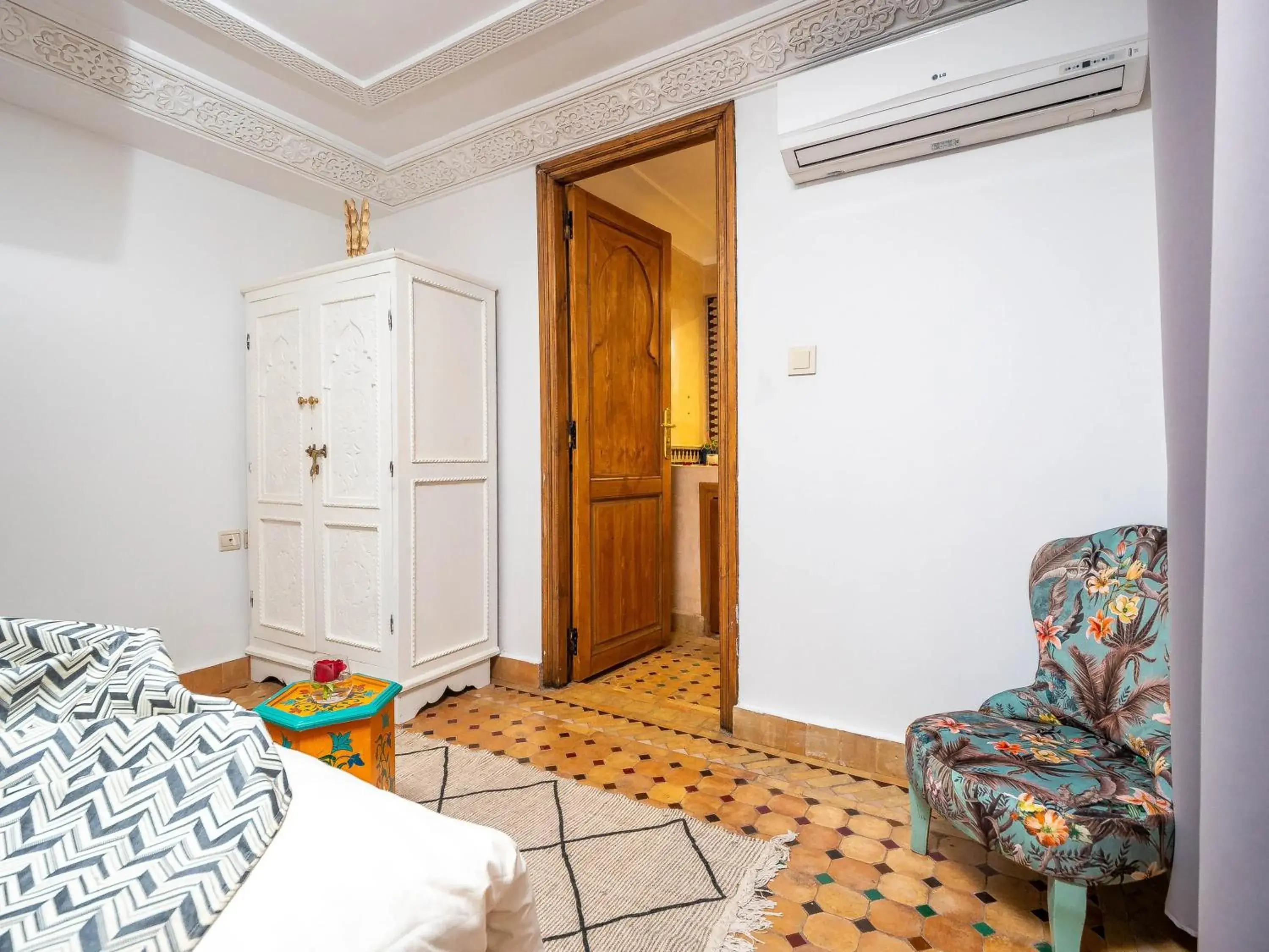 Seating Area in Riad La Croix Berbere De Luxe