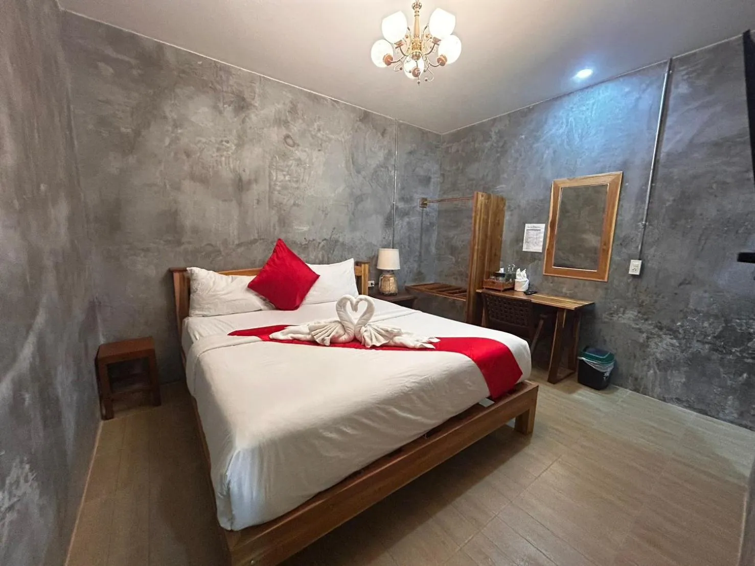 Bed in Araya Boutique Hotel