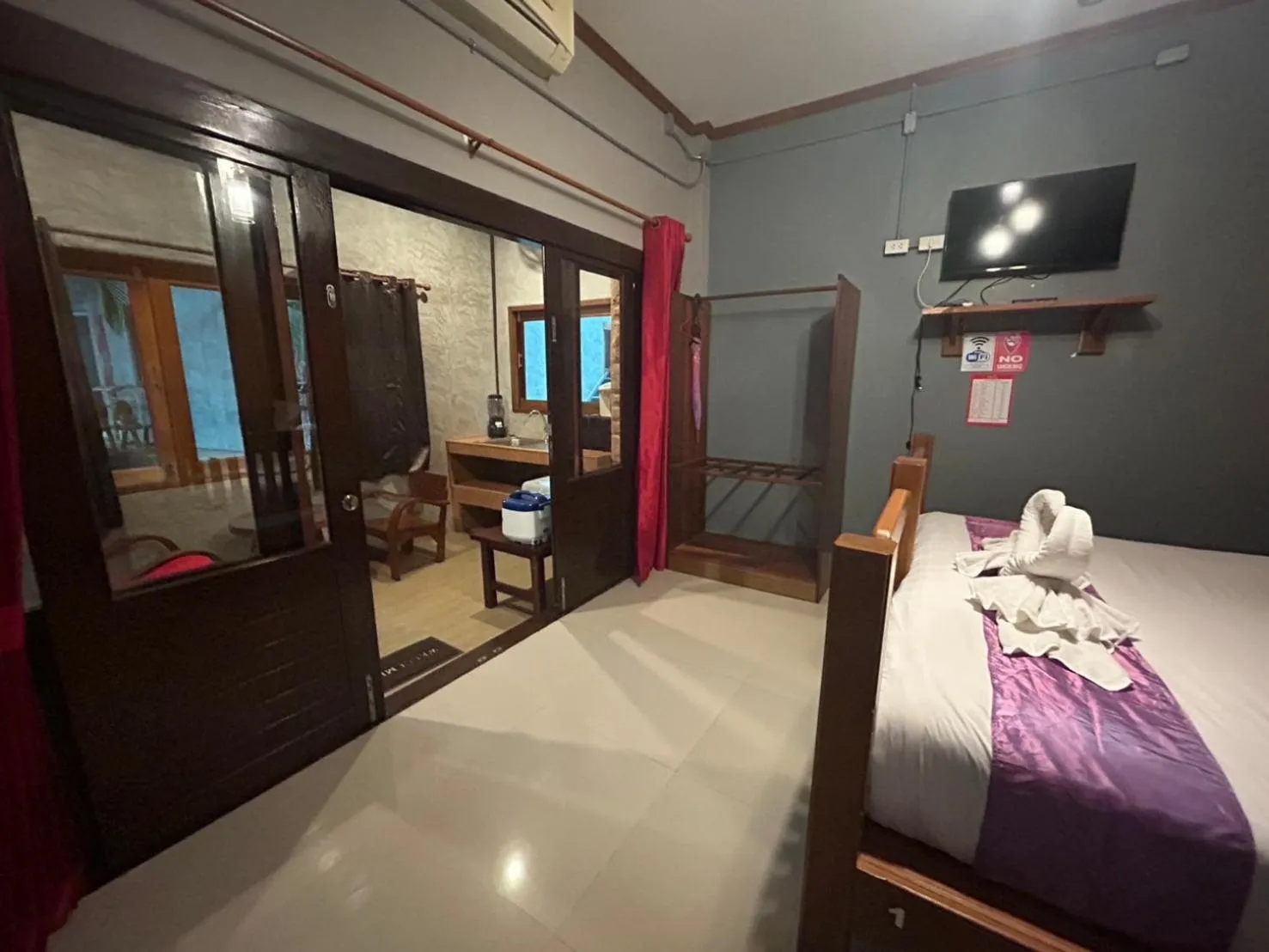 Bed in Araya Boutique Hotel