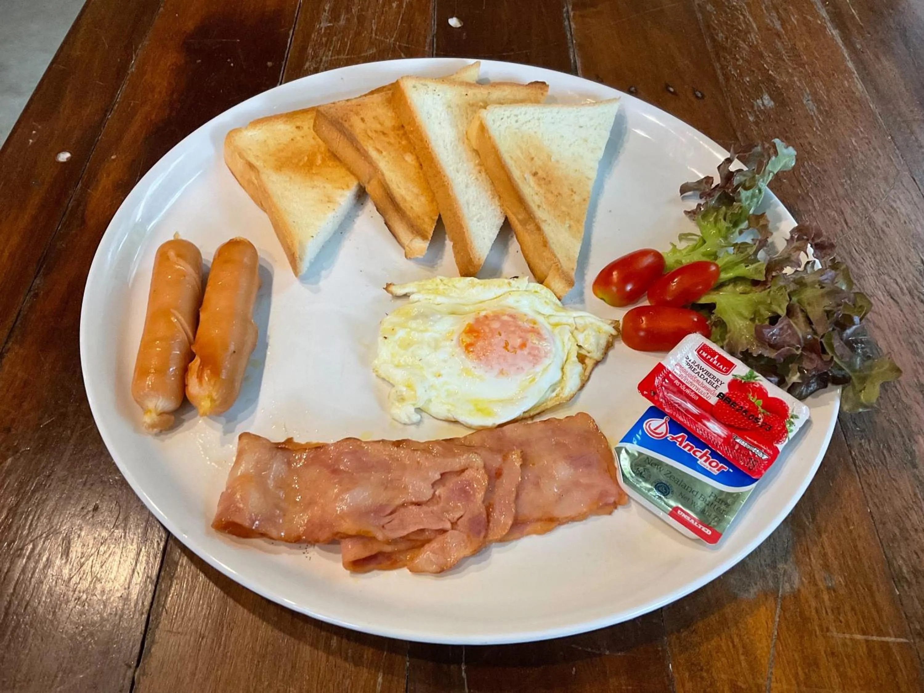 Food in Araya Boutique Hotel