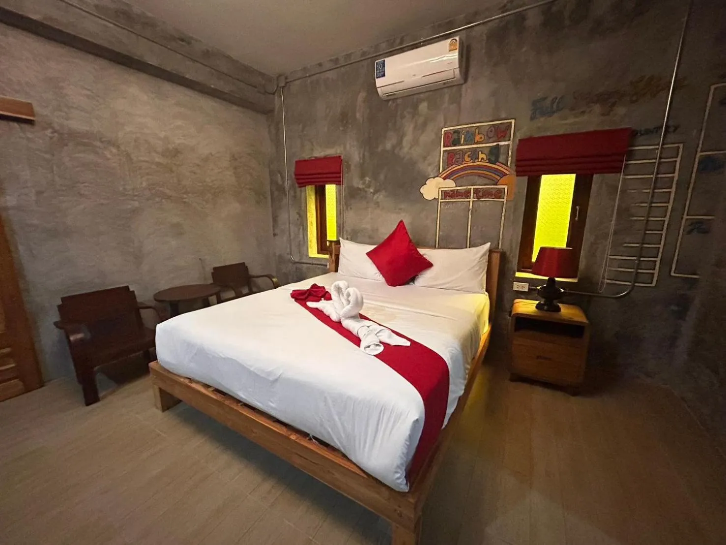 Bed in Araya Boutique Hotel