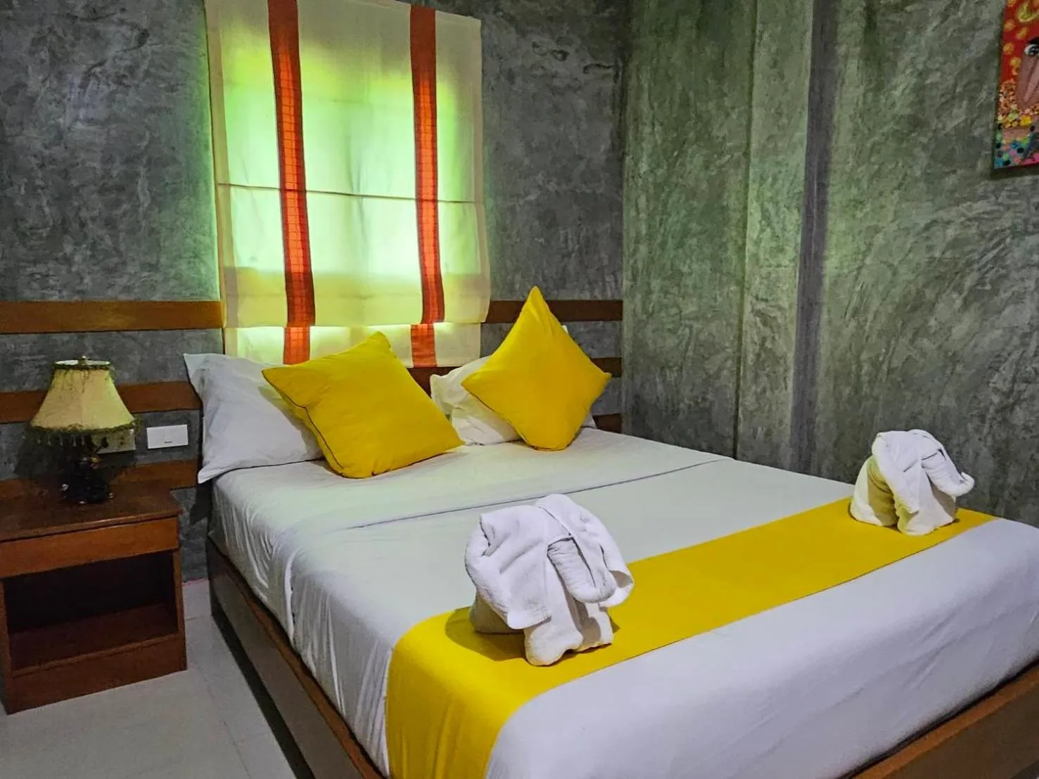 Bed in Araya Boutique Hotel