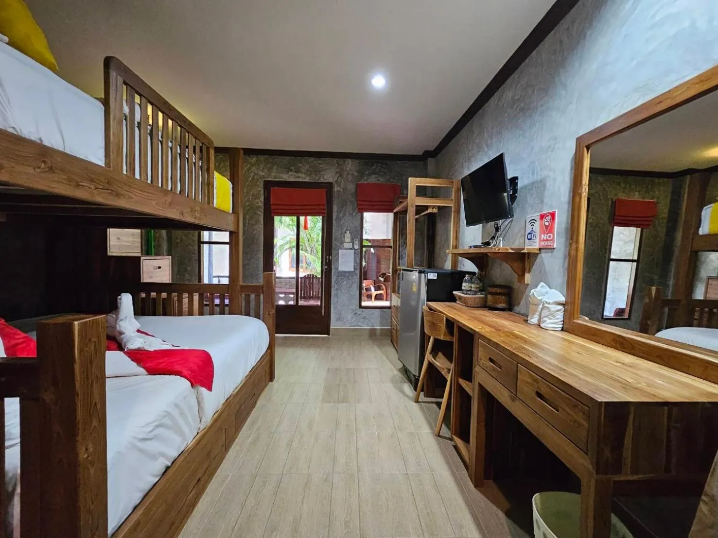 Bed in Araya Boutique Hotel