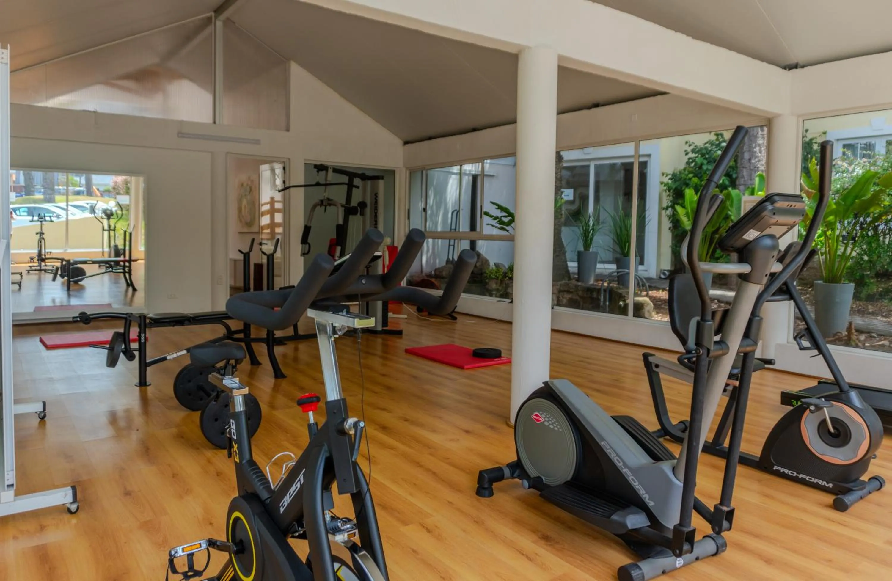 Fitness centre/facilities in Parque Hotel Jean Clevers
