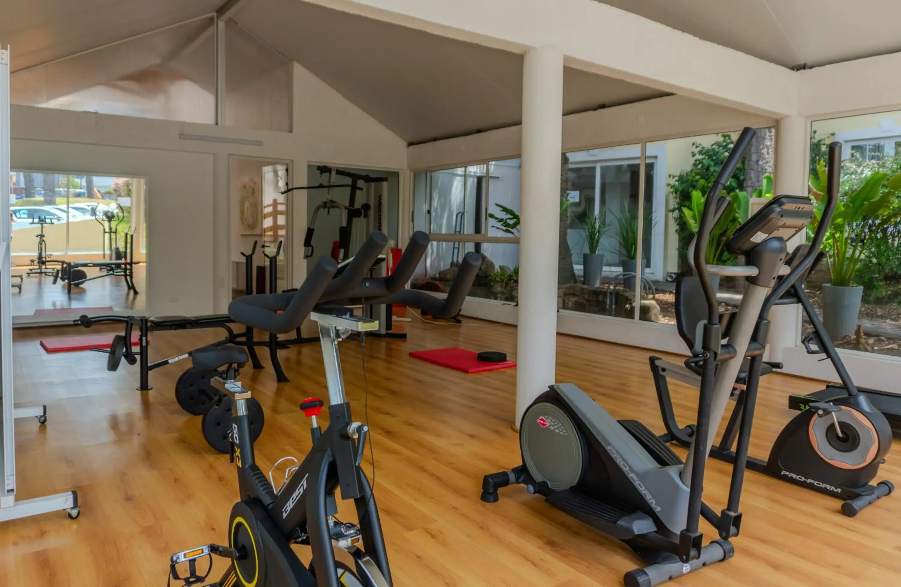 Fitness centre/facilities in Parque Hotel Jean Clevers Fitness centre/facilities in Parque Hotel Jean Clevers