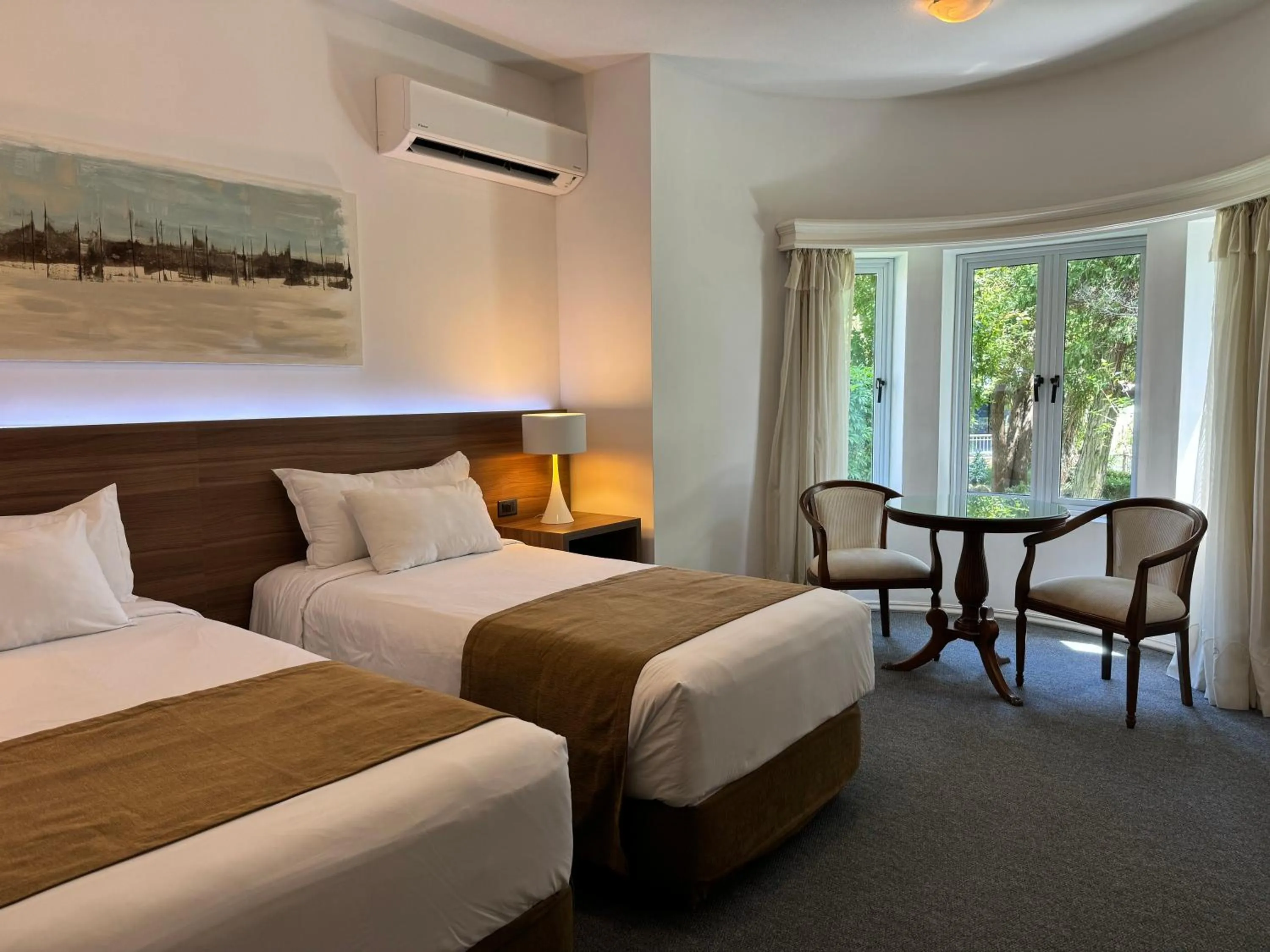 Bed in Parque Hotel Jean Clevers