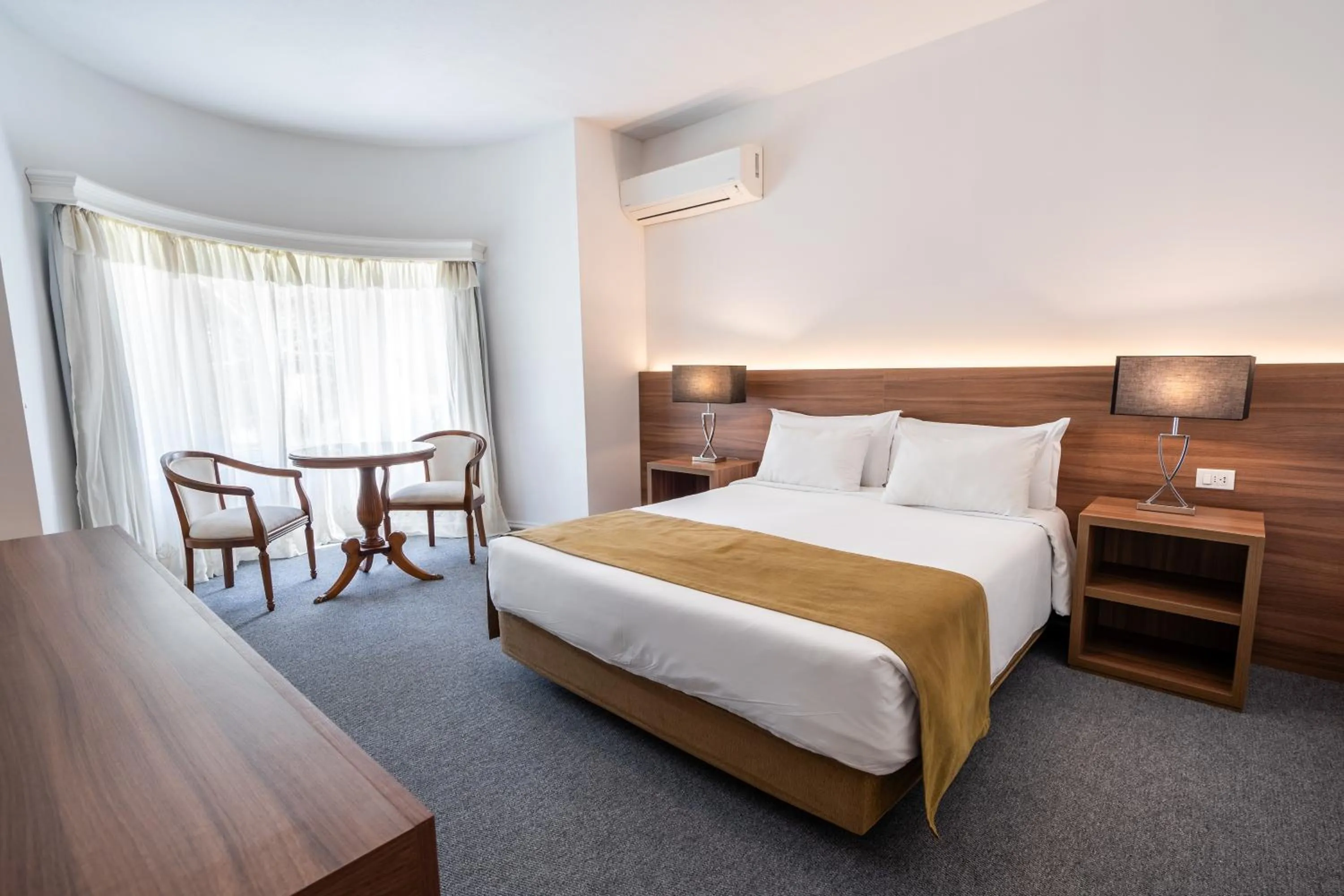 Bed in Parque Hotel Jean Clevers