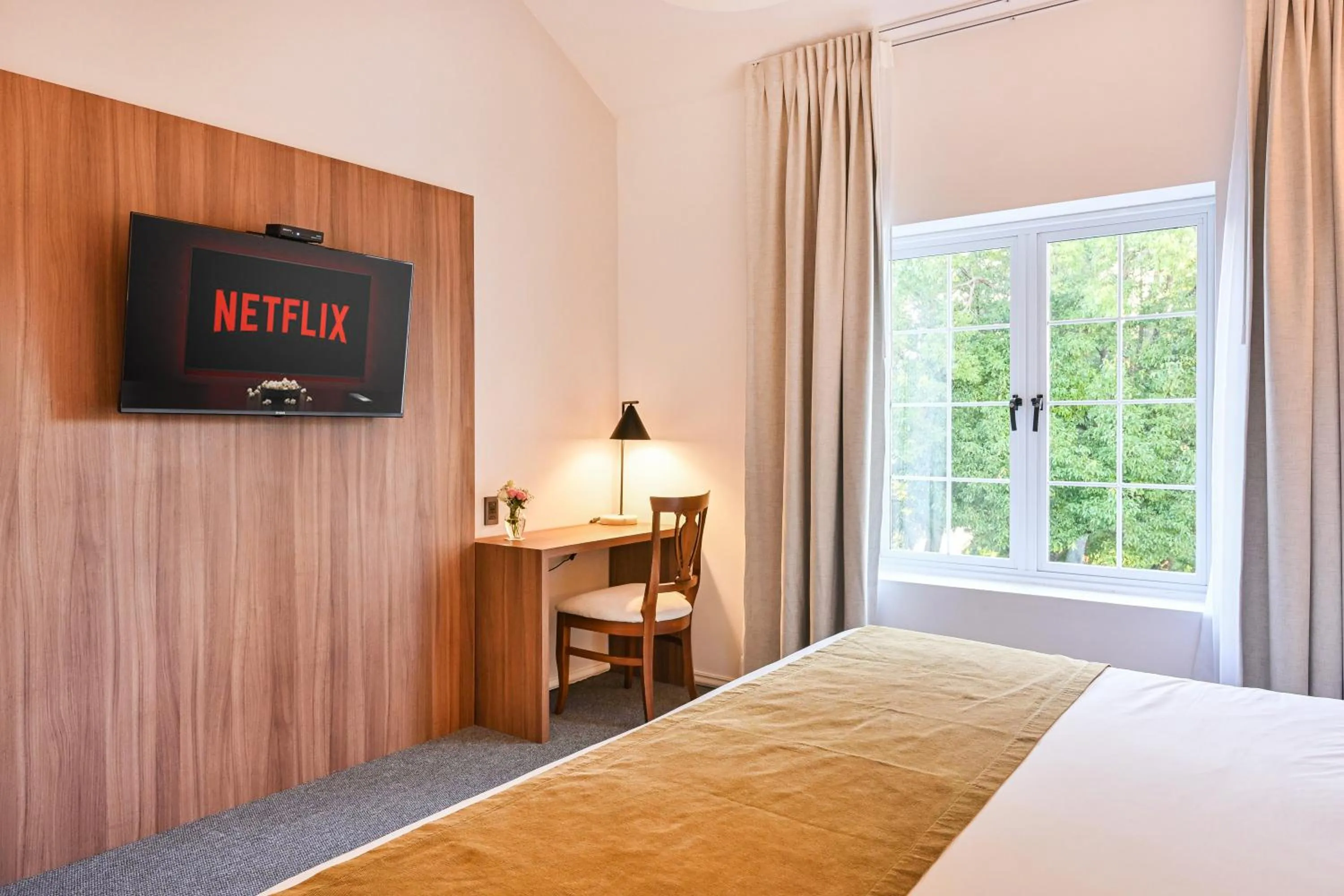 Bed in Parque Hotel Jean Clevers