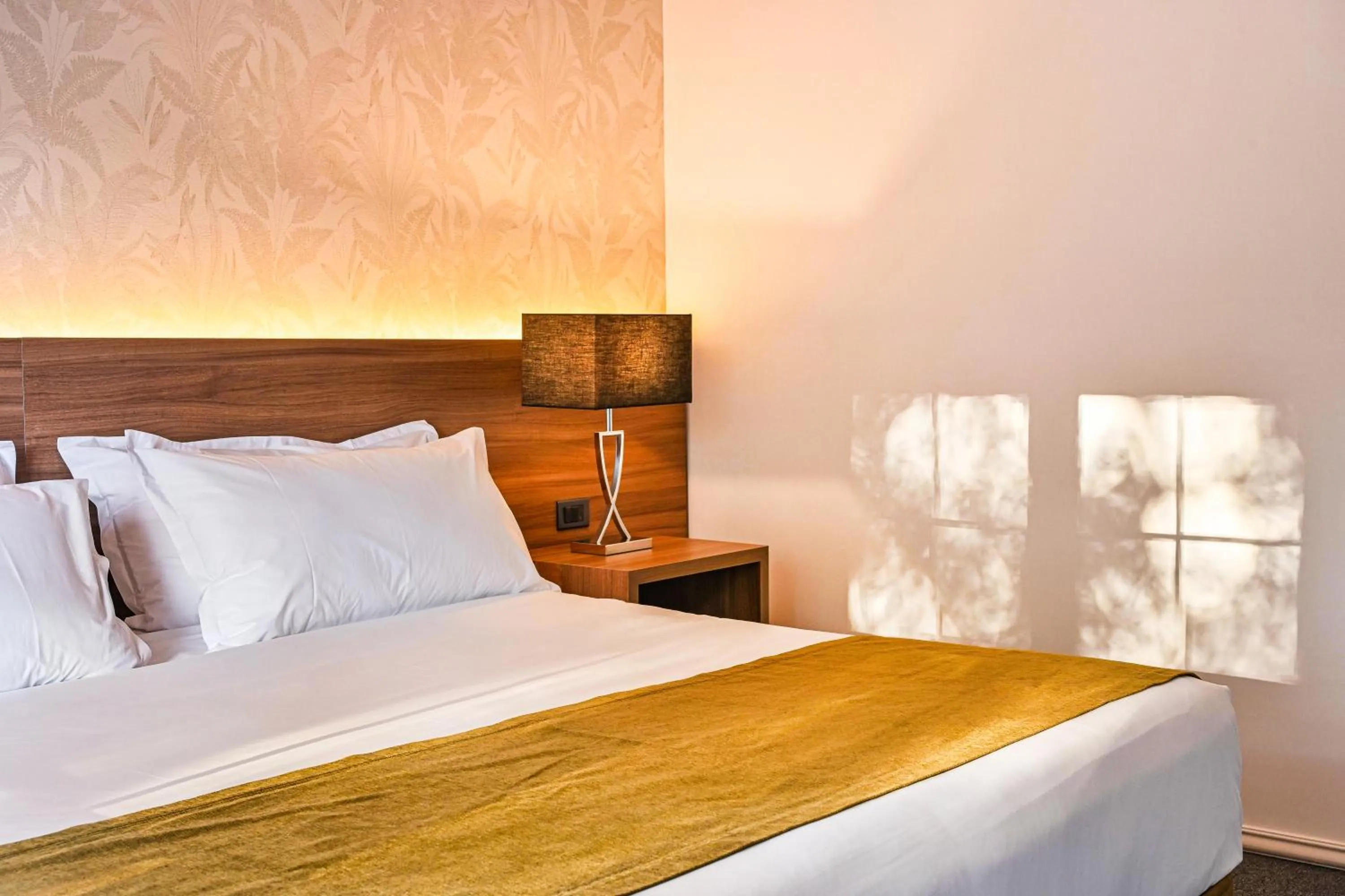 Bed in Parque Hotel Jean Clevers