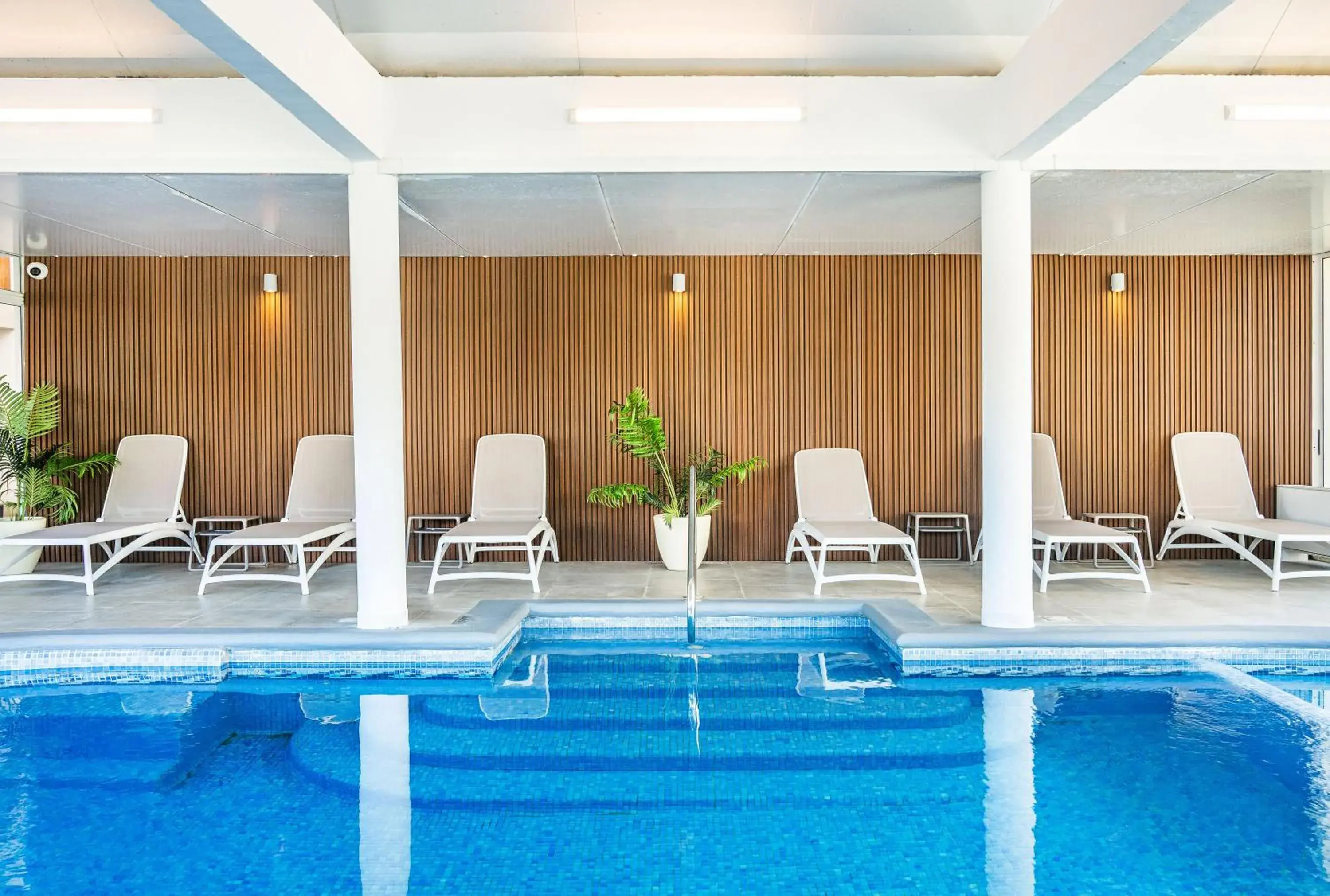 Pool view in Parque Hotel Jean Clevers Pool view in Parque Hotel Jean Clevers