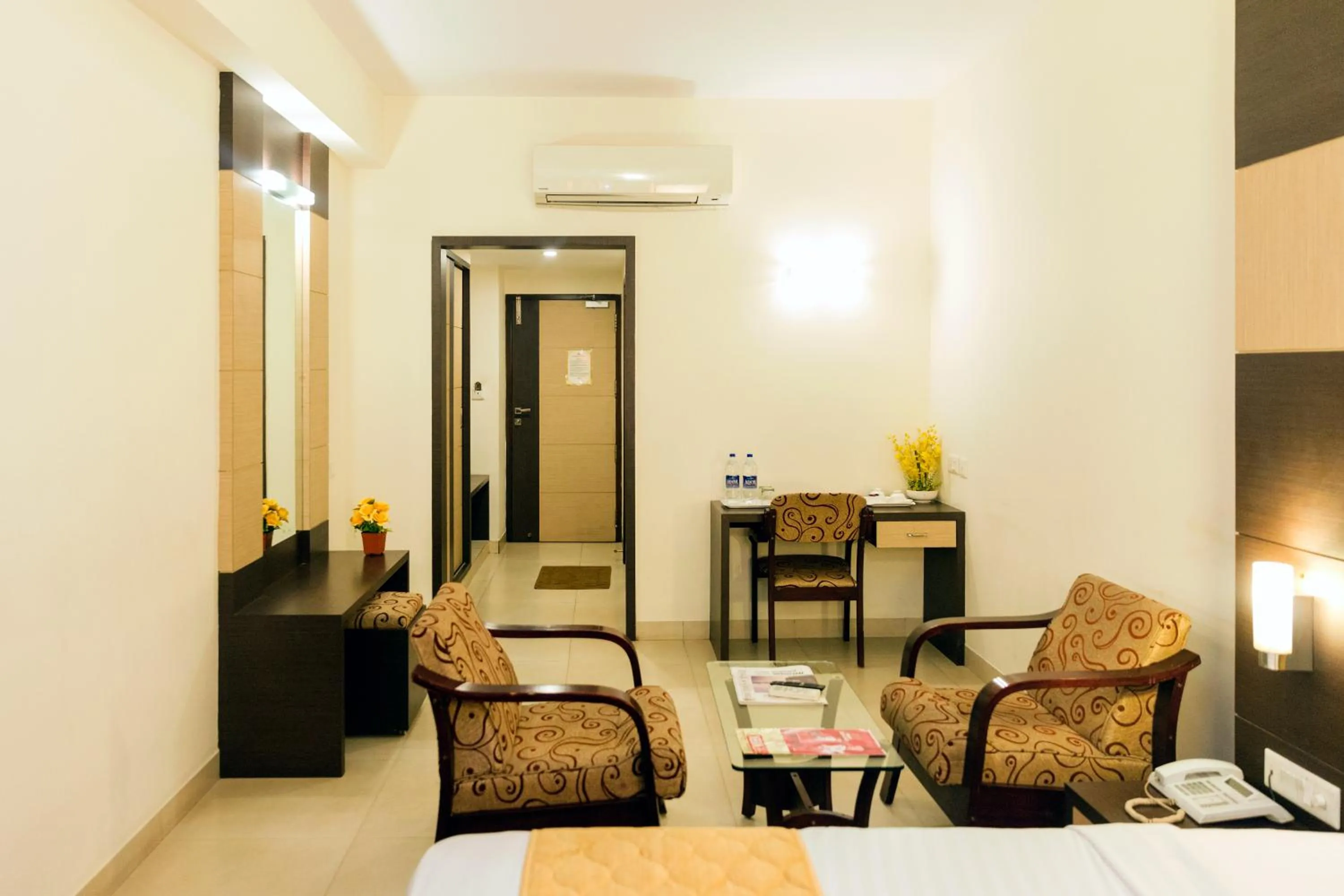 Seating area in Sri Krishna Palace