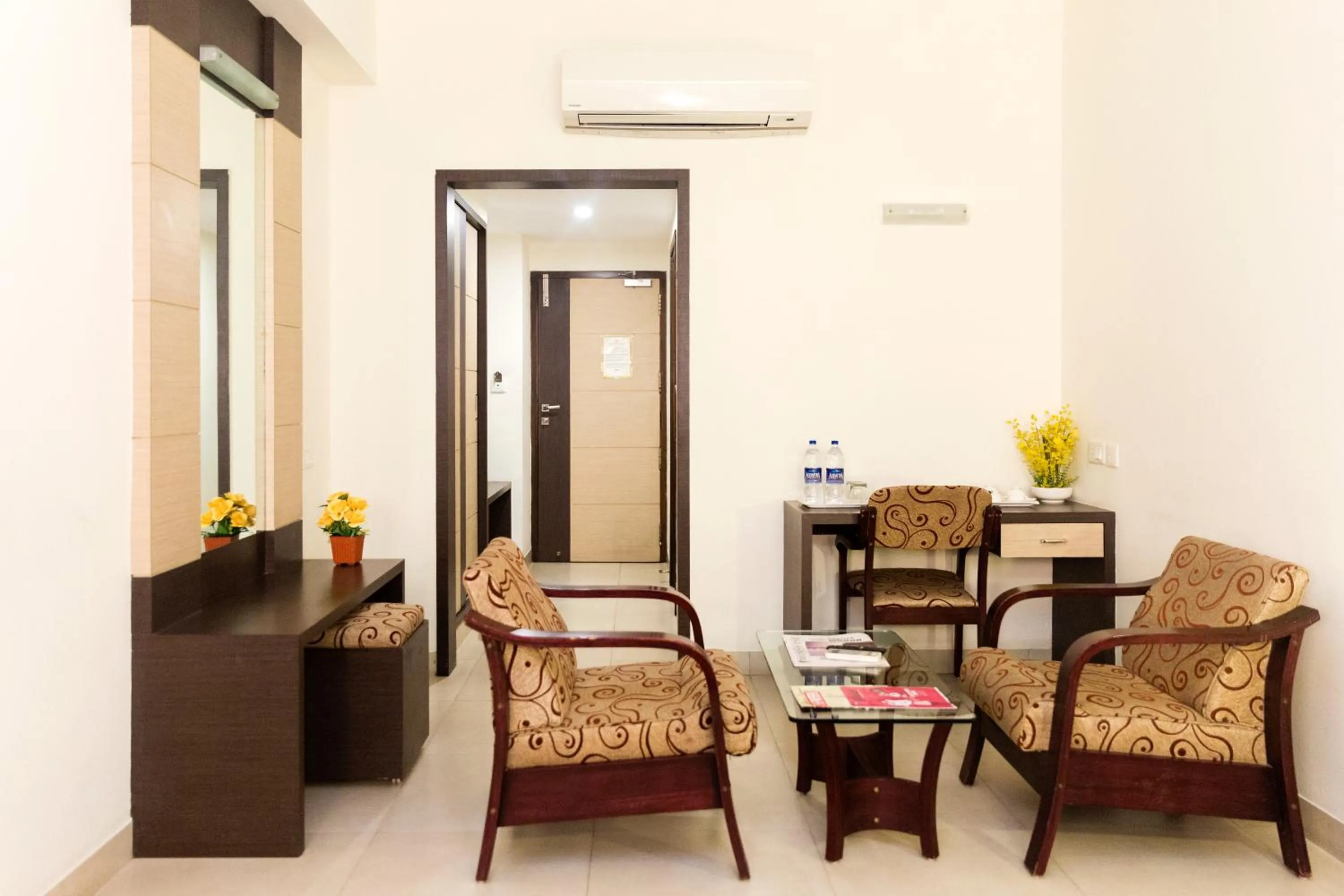 Living room in Sri Krishna Palace