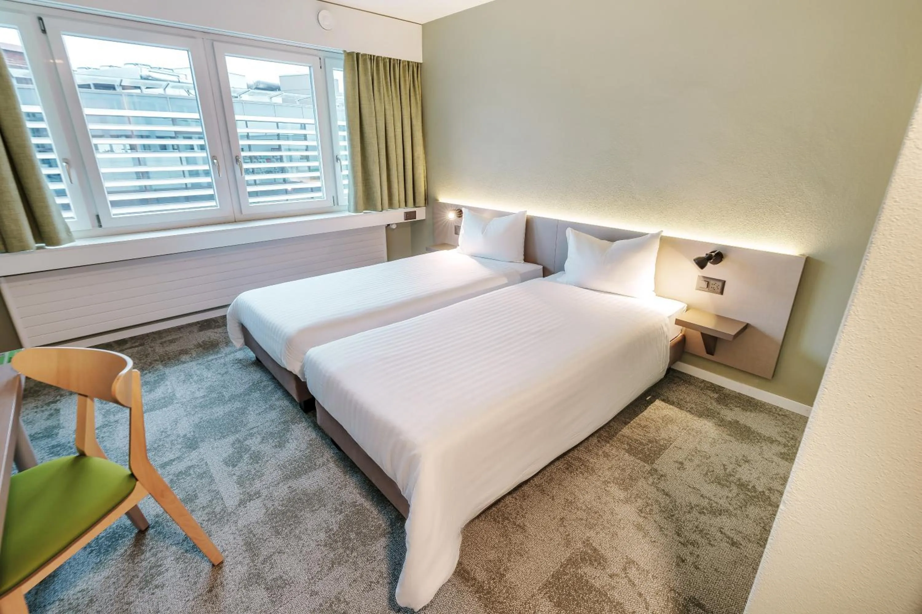 Bed in flexymotel Wil