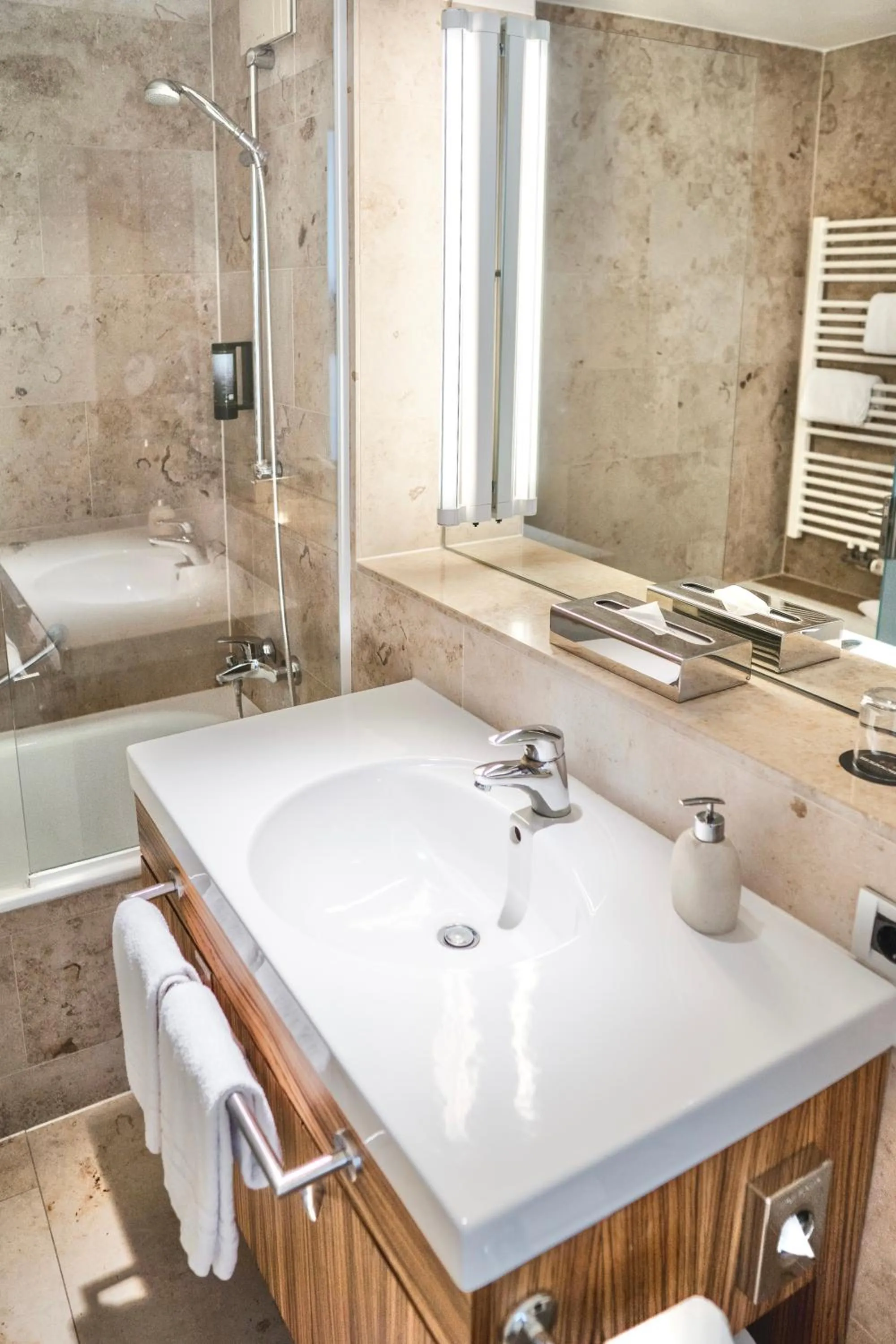 Bathroom in Herzogshof - Boutique-Hotel am Dom