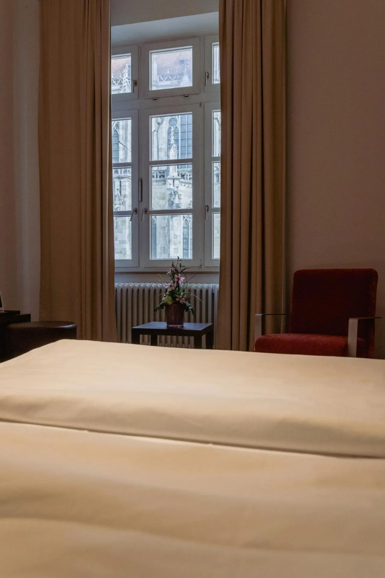 View (from property/room), Bed in Herzogshof - Boutique-Hotel am Dom